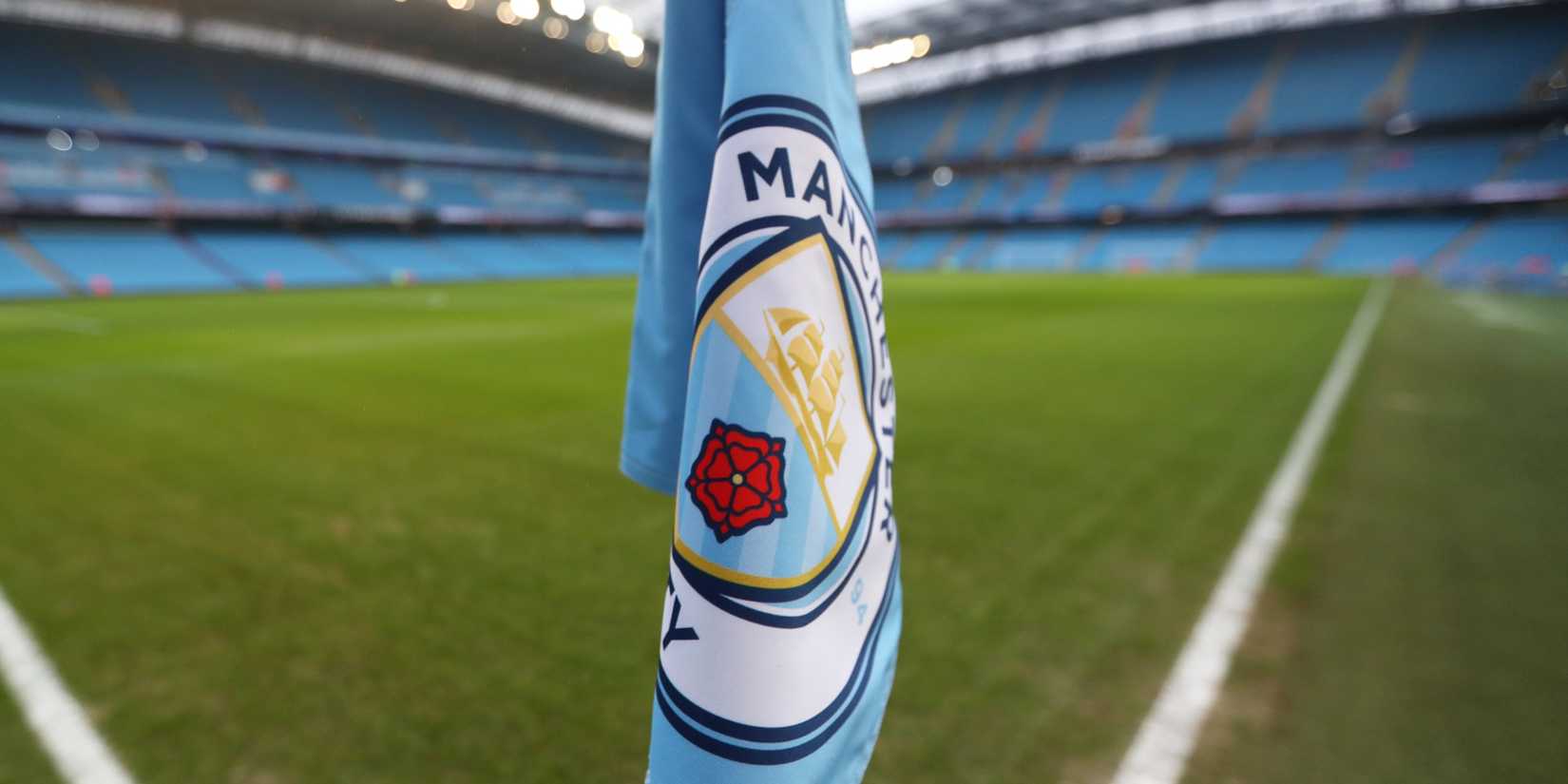 Manchester City corner flag