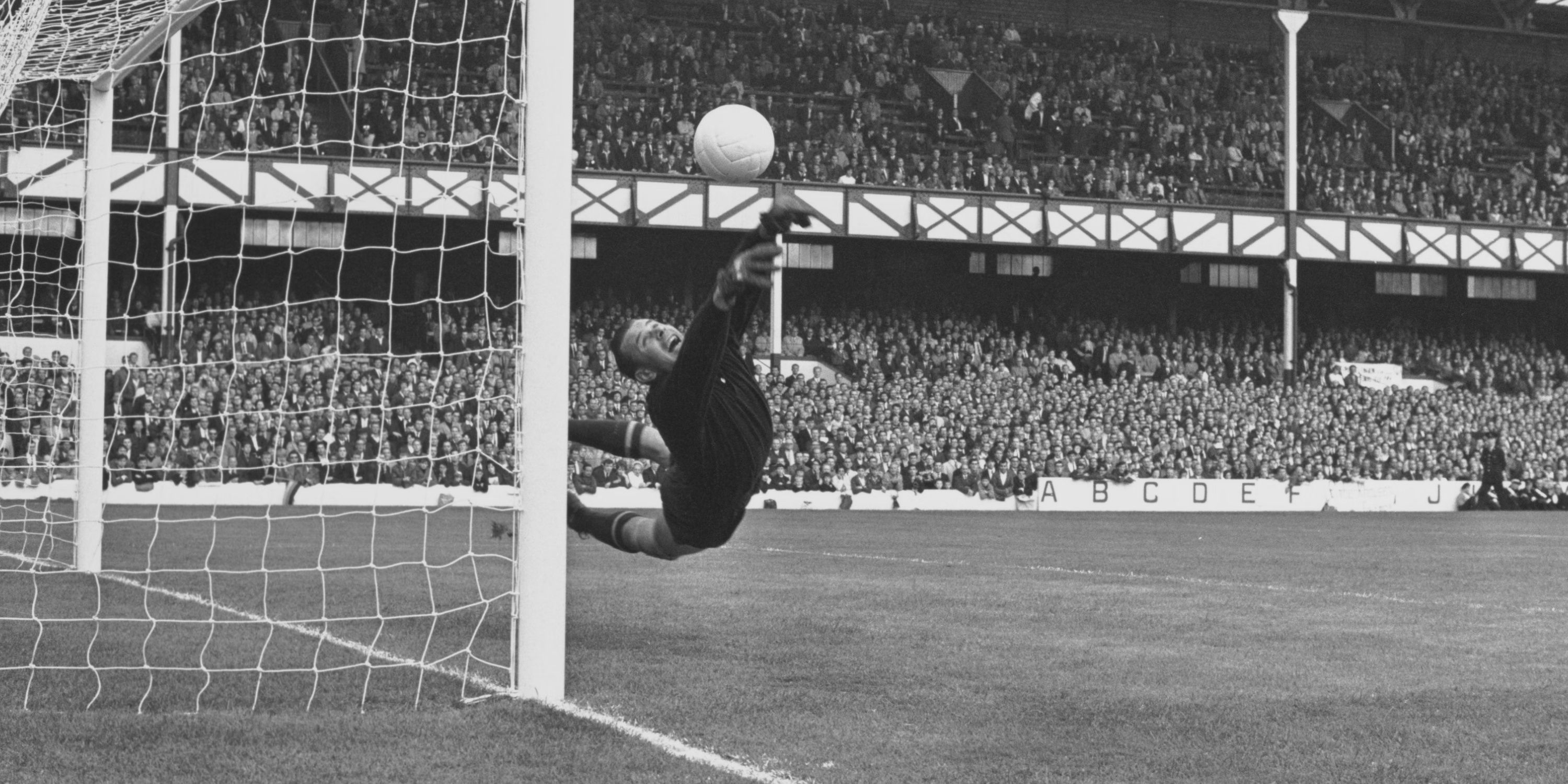 Lev Yashin save at the 1966 World Cup 