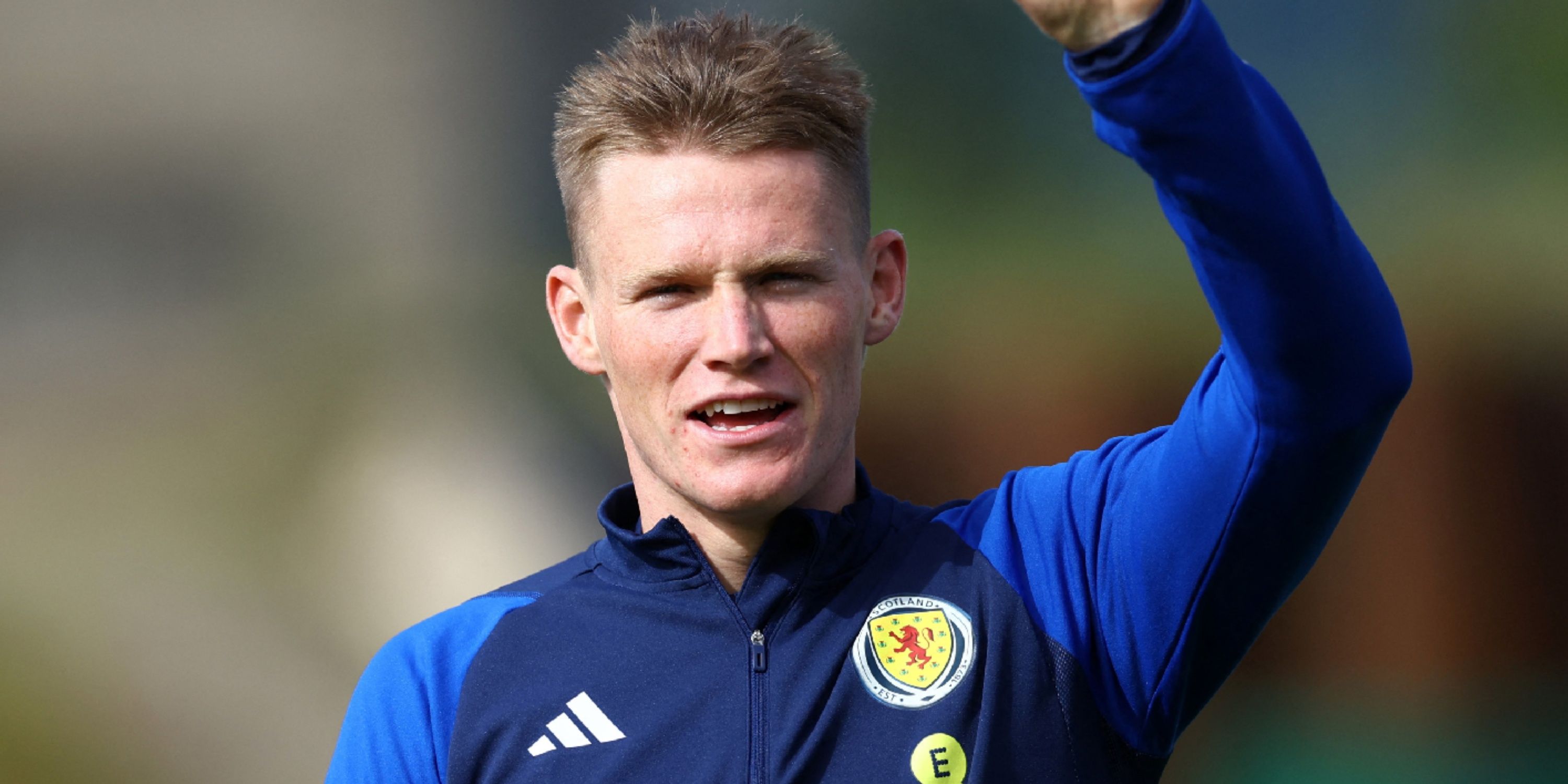 Scott McTominay in action for Scotland