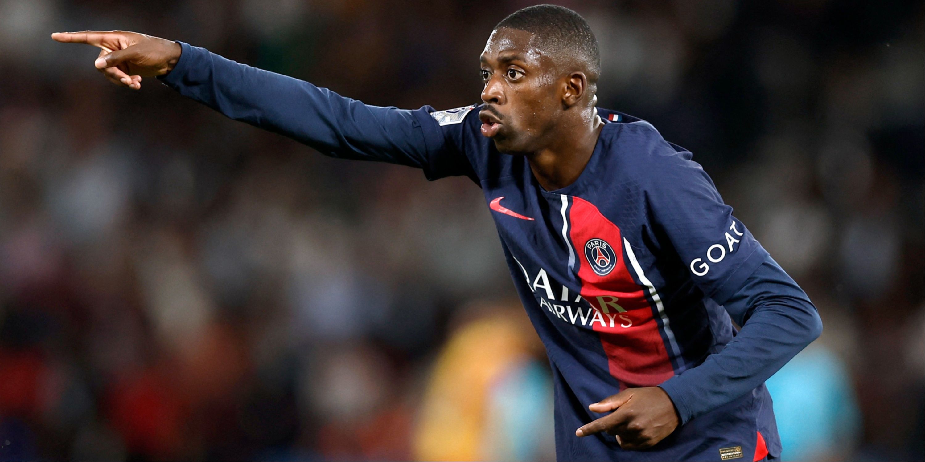 Paris St Germain's Ousmane Dembele