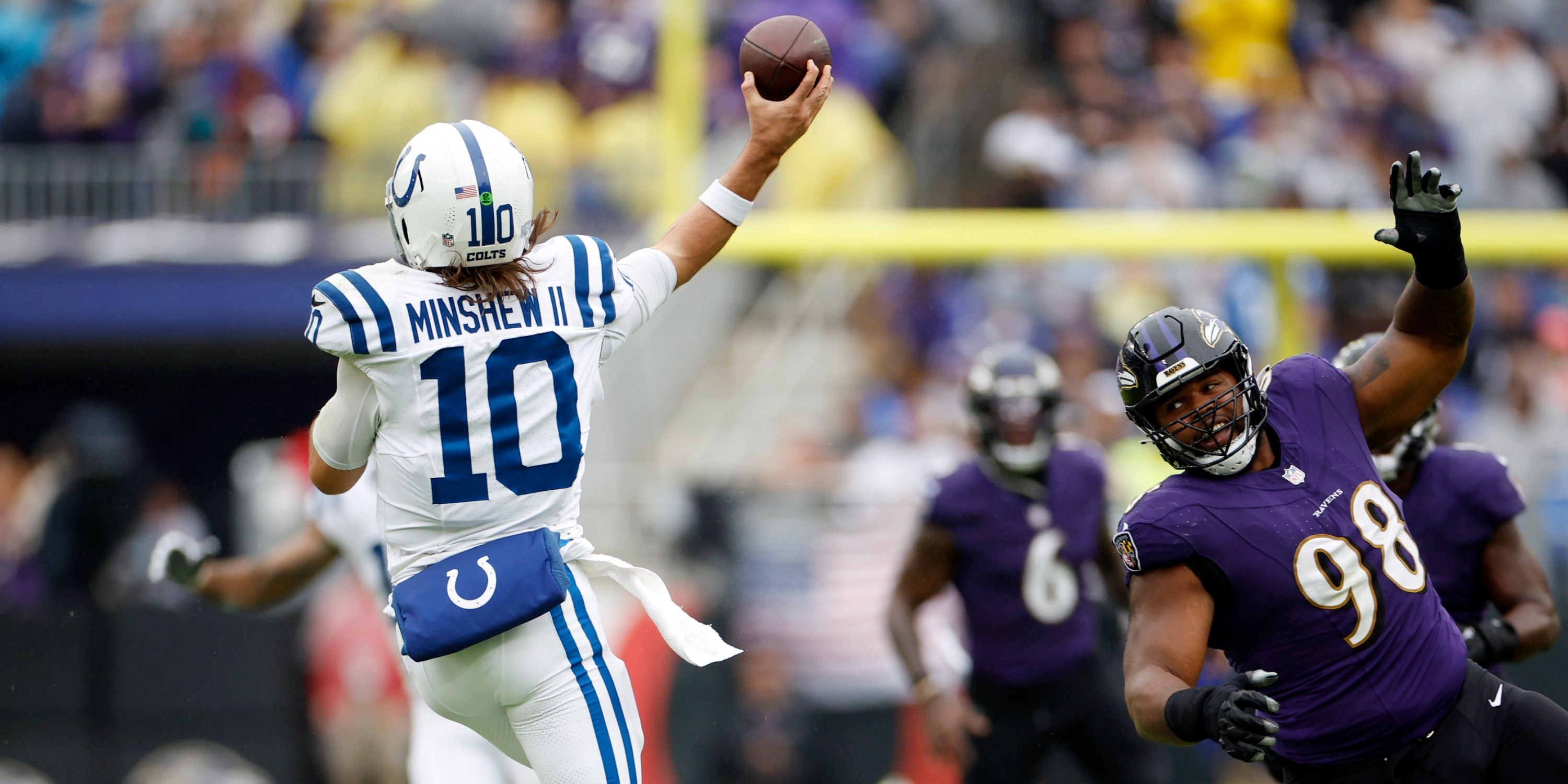 Gardner Minshew once tried breaking his own hand with a hammer