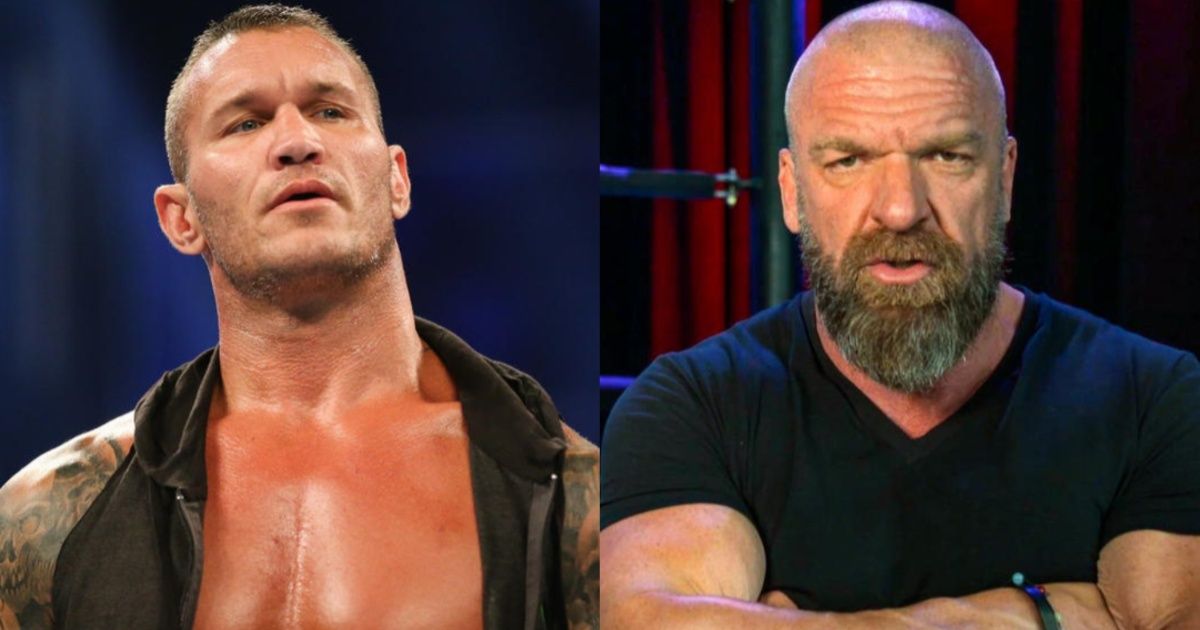 Triple H and Randy Orton in WWE