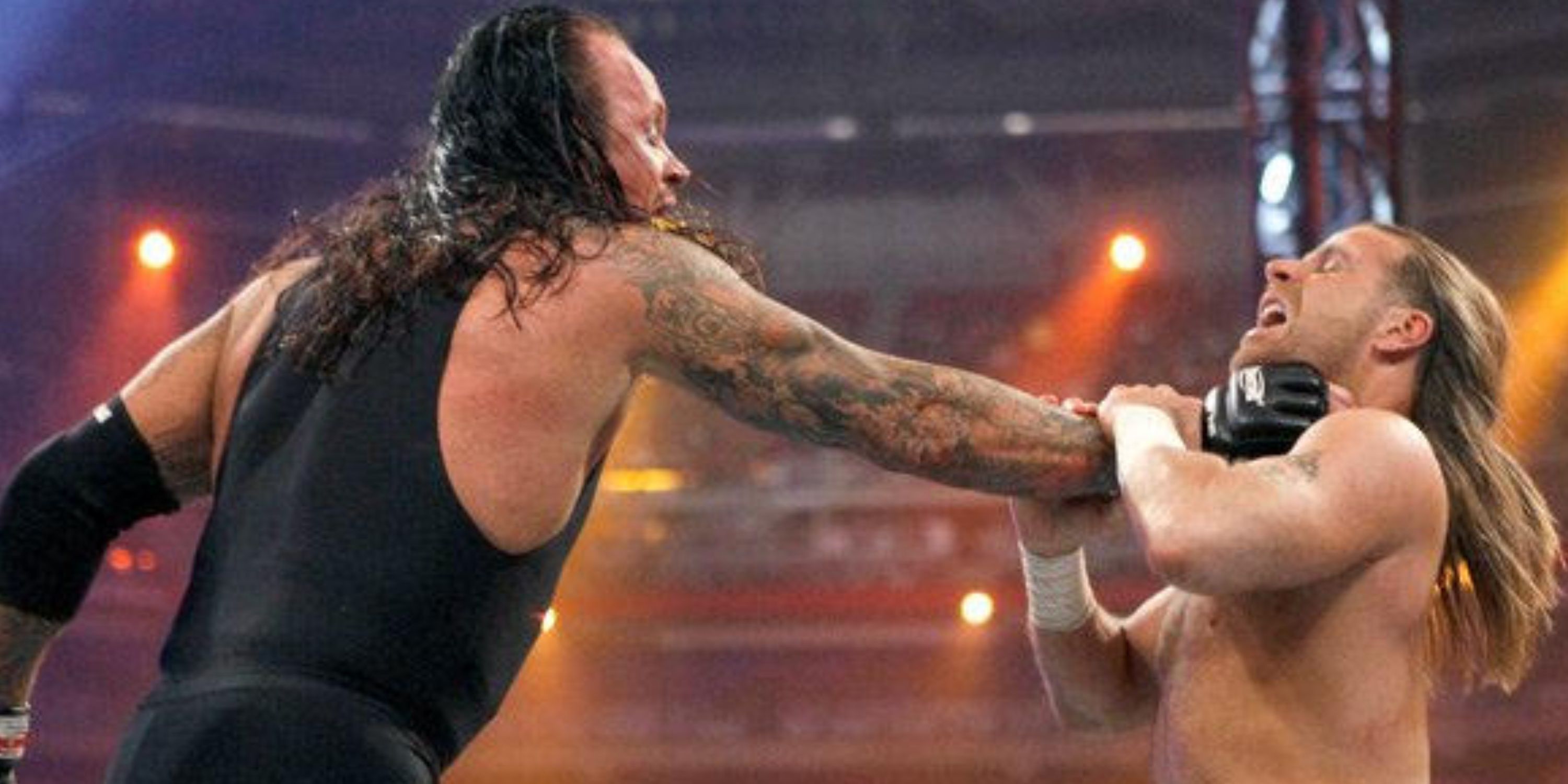 Shawn Michaels and The Undertaker at WrestleMania 26