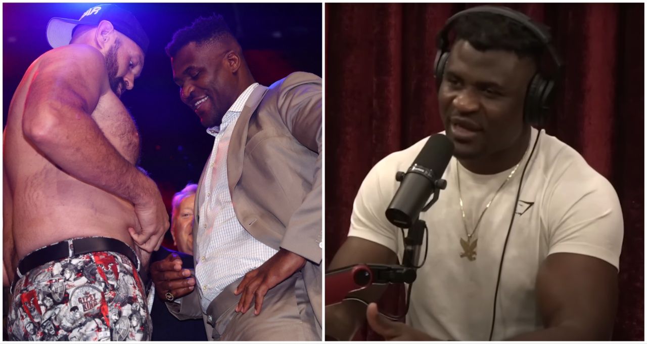 Francis Ngannou makes wild Tyson Fury 'cheating' accusation before boxing fight