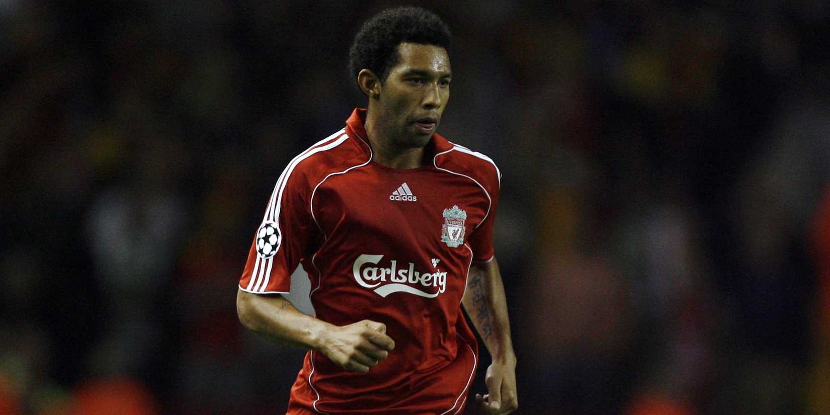 Jermaine Pennant in action for Liverpool