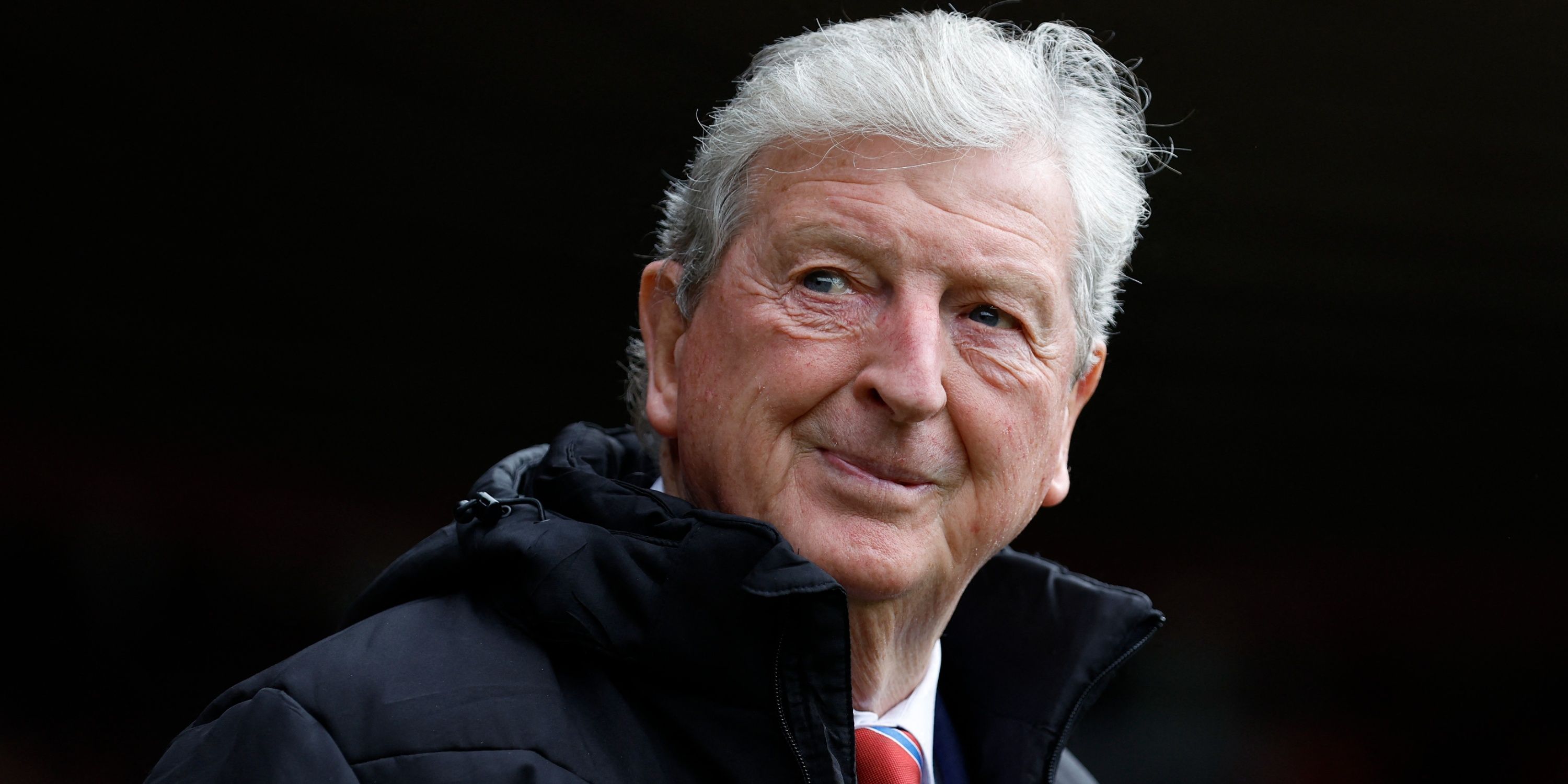Crystal Palace manager Roy Hodgson looks up at the stands