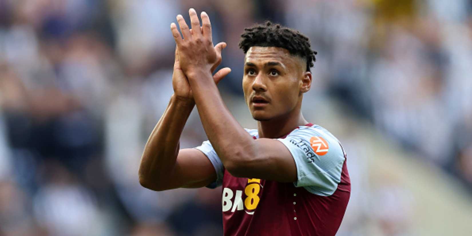 Ollie Watkins applauding Aston Villa supporters