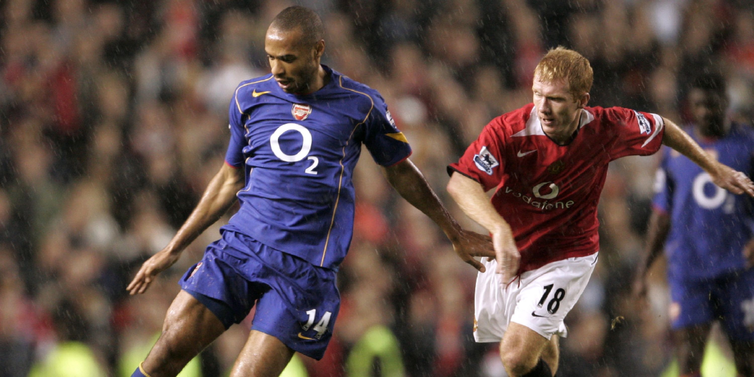 Paul Scholes Thierry Henry