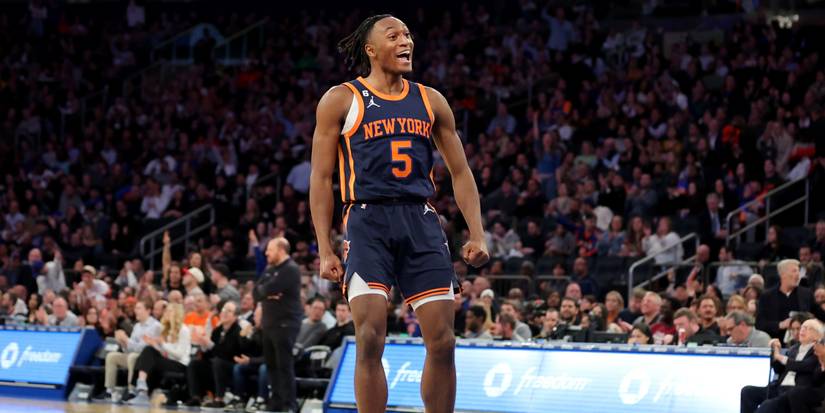 Knicks’ Immanuel Quickley making early Sixth Man of the Year case