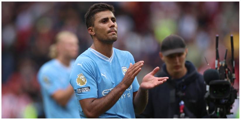 Declan Rice names four top defensive midfielders in Europe, ft. Rodri ...
