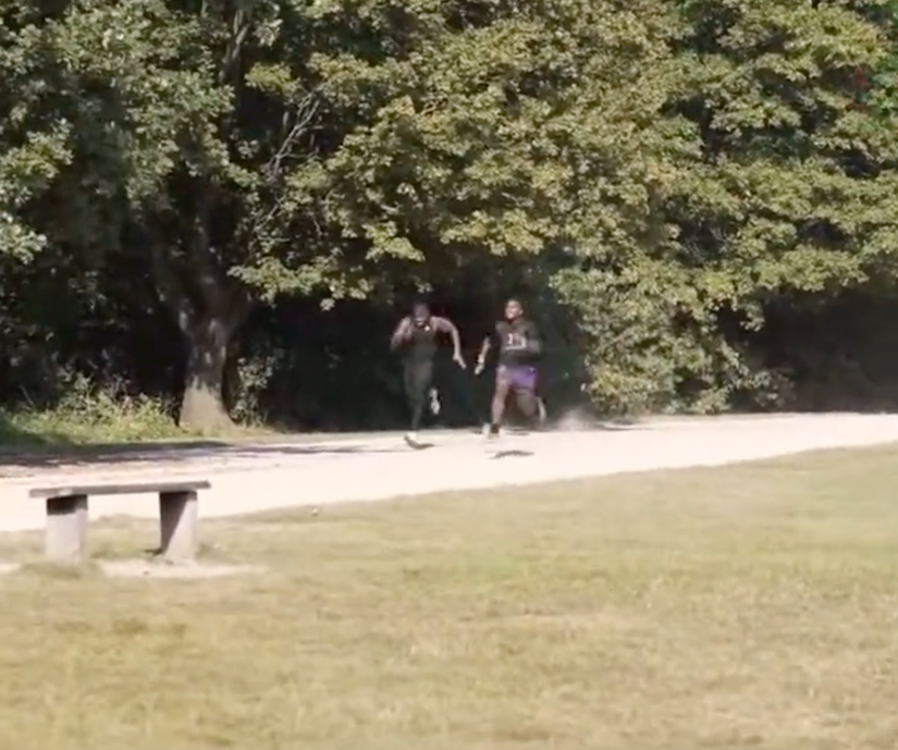 Sidemen Charity Match: KSI & Speed go head-to-head in 100m race