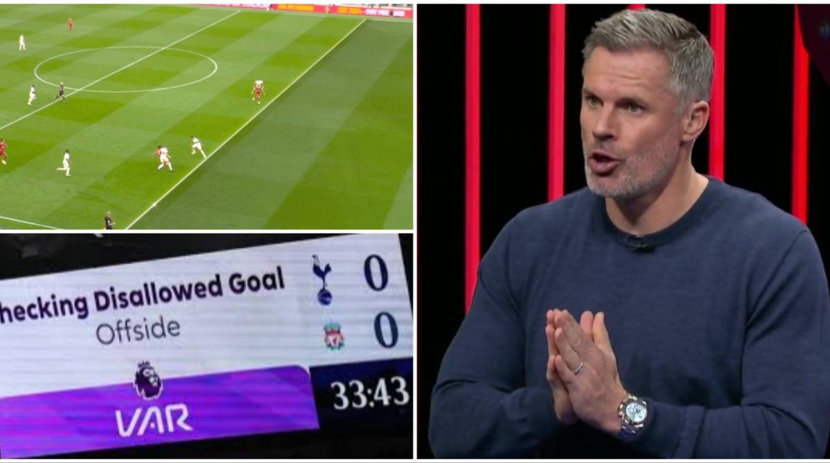 Jamie Carragher says VAR audio must be released for Diaz's disallowed goal