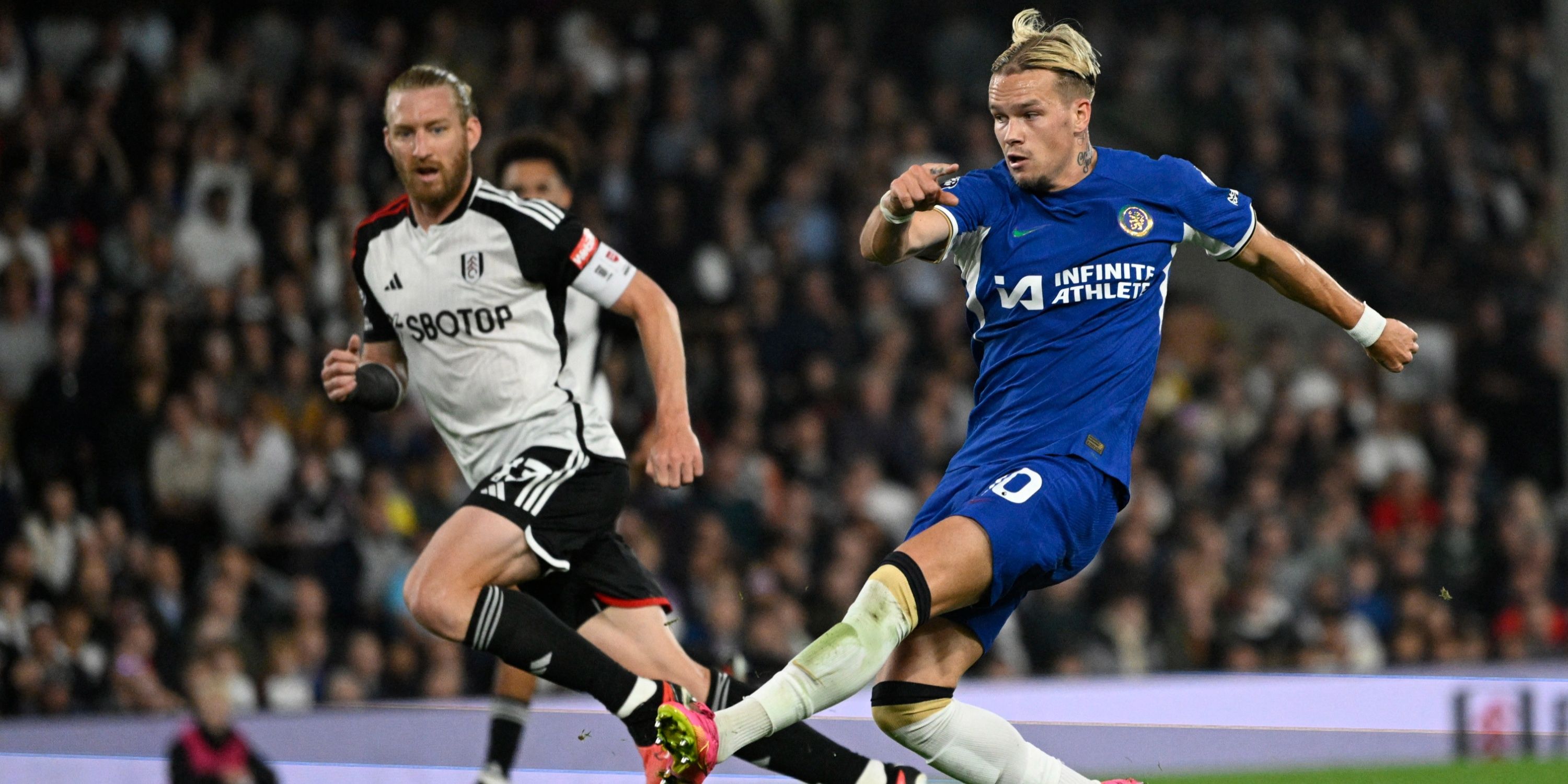 Mykhailo Mudryk's First Chelsea Goal Gets Telling Reaction From Enzo ...