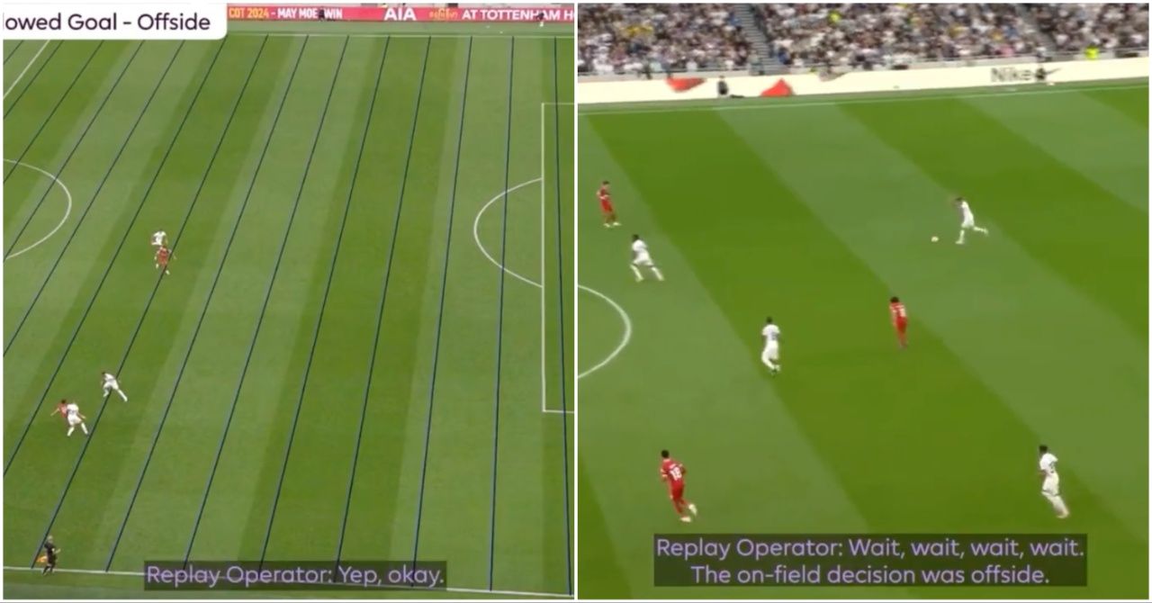 Tottenham vs Liverpool: Listen to VAR audio from disallowed Luis