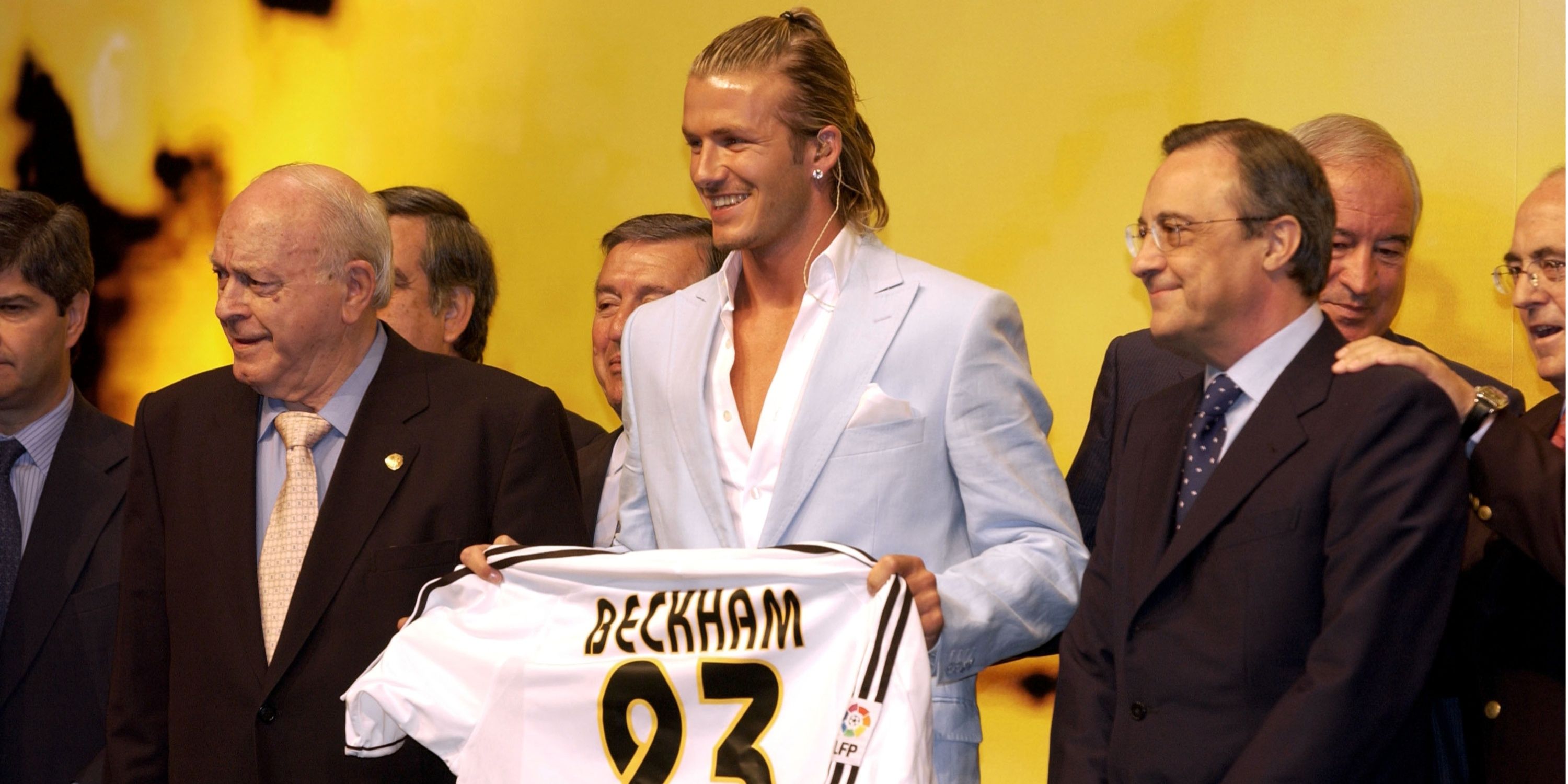 David Beckham signed for Real Madrid in 2003