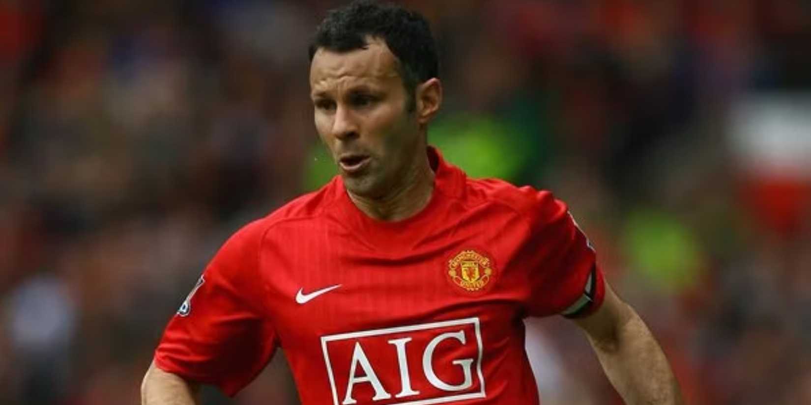 Ryan Giggs in action for Manchester United