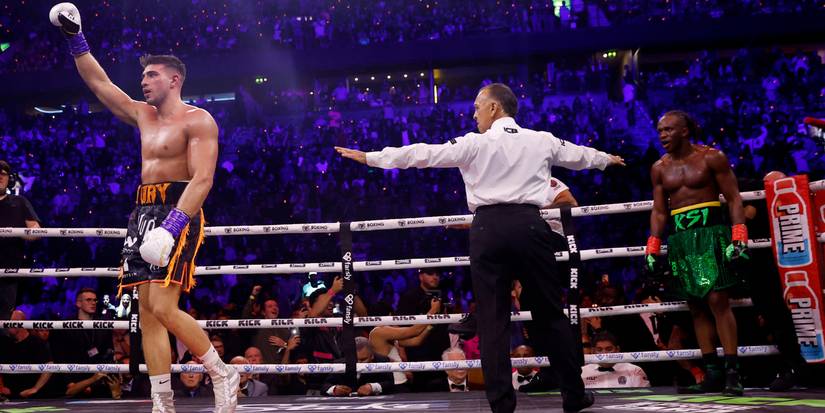 Tommy Fury slips up after KSI fight and contradicts himself on future