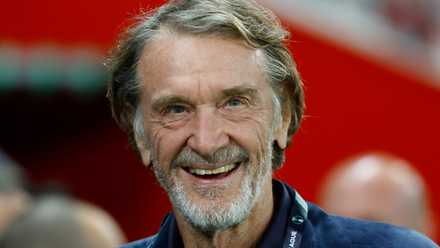 Manchester United co-owner Sir Jim Ratcliffe smiling