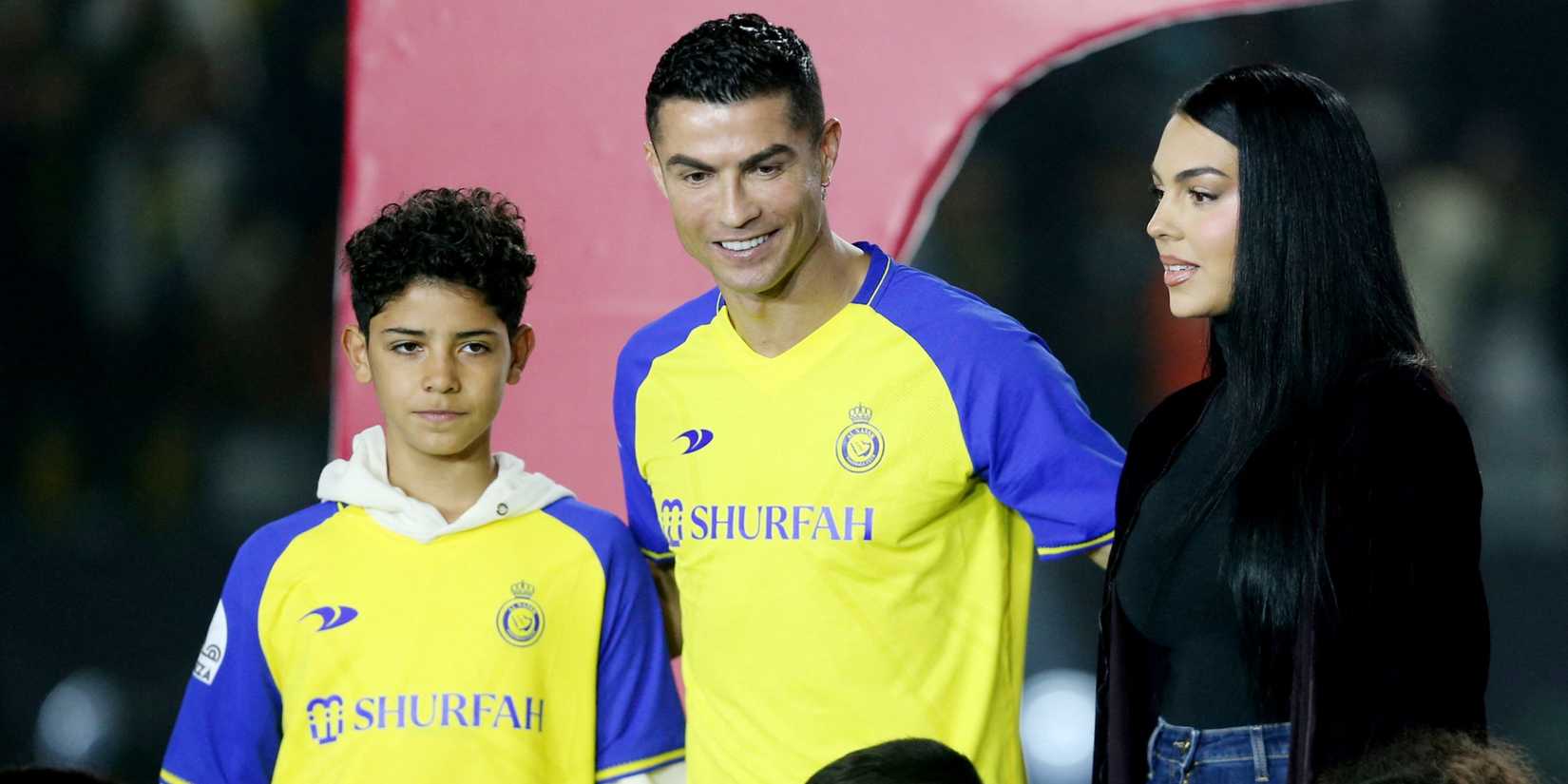 Cristiano Ronaldo and Cristiano Ronaldo Jr