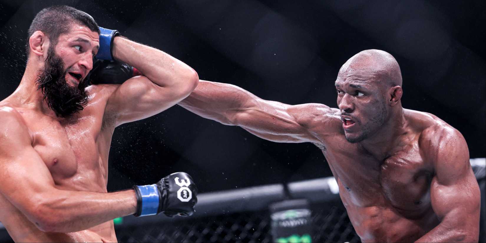 Russia's Khamzat Chimaev and Nigeria's Kamaru Usman