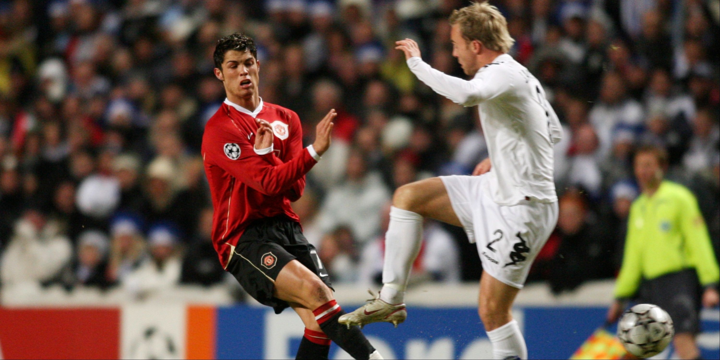 Cristiano Ronaldo - Manchester United in action against FC Copenhagen
