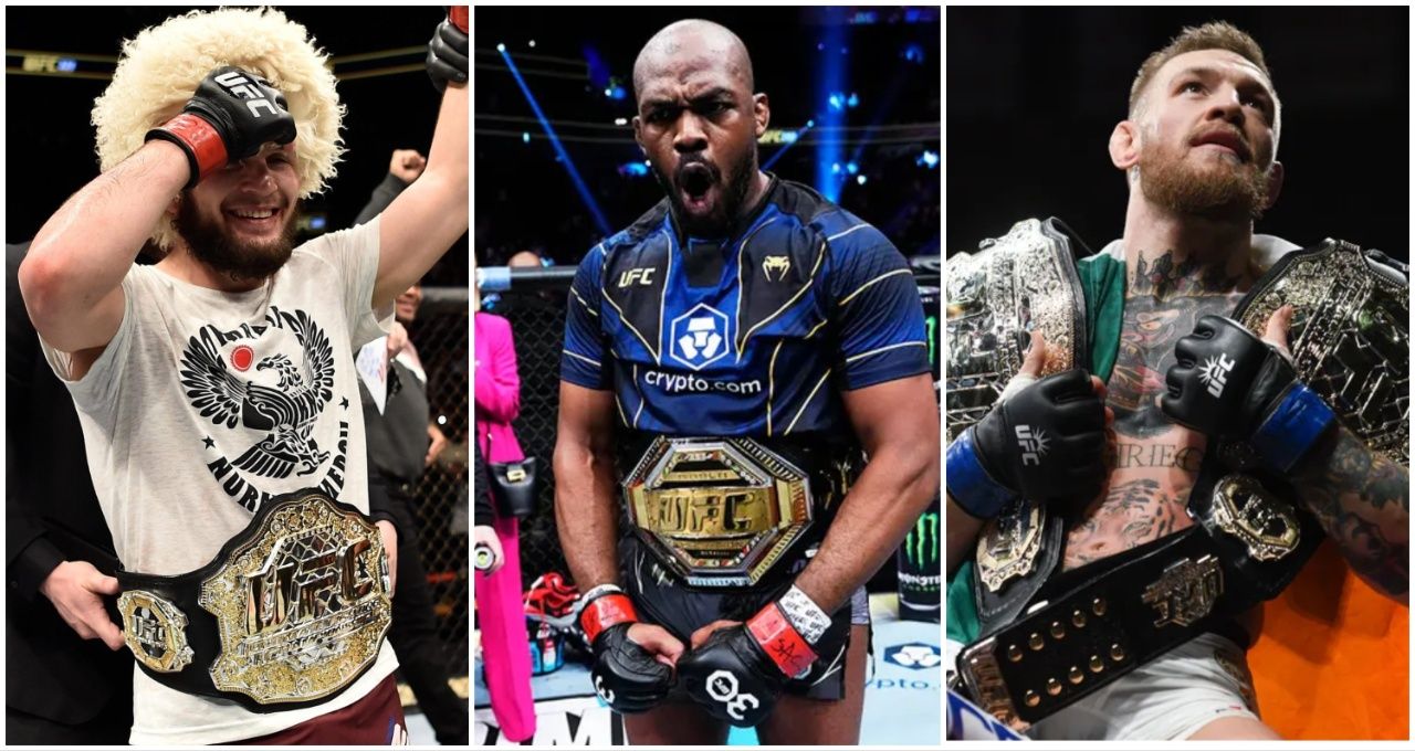 The top 10 greatest UFC fighters of all-time ranked