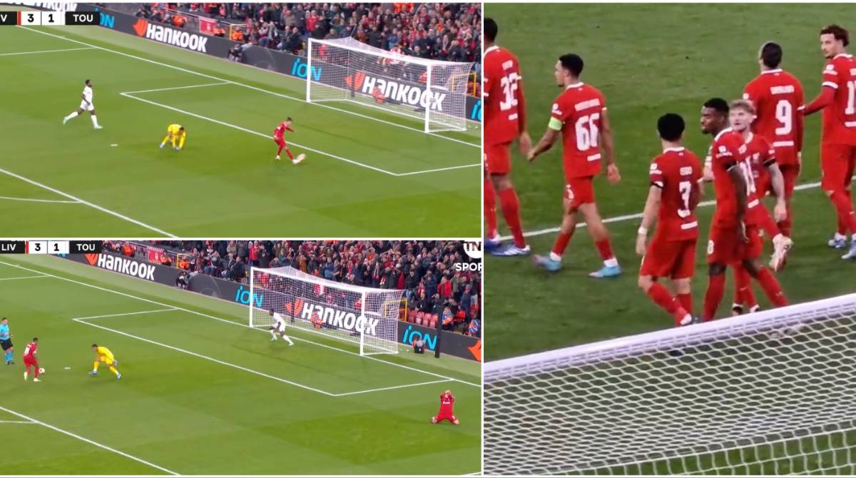 Footage shows how Liverpool players reacted to Darwin Nunez's ...