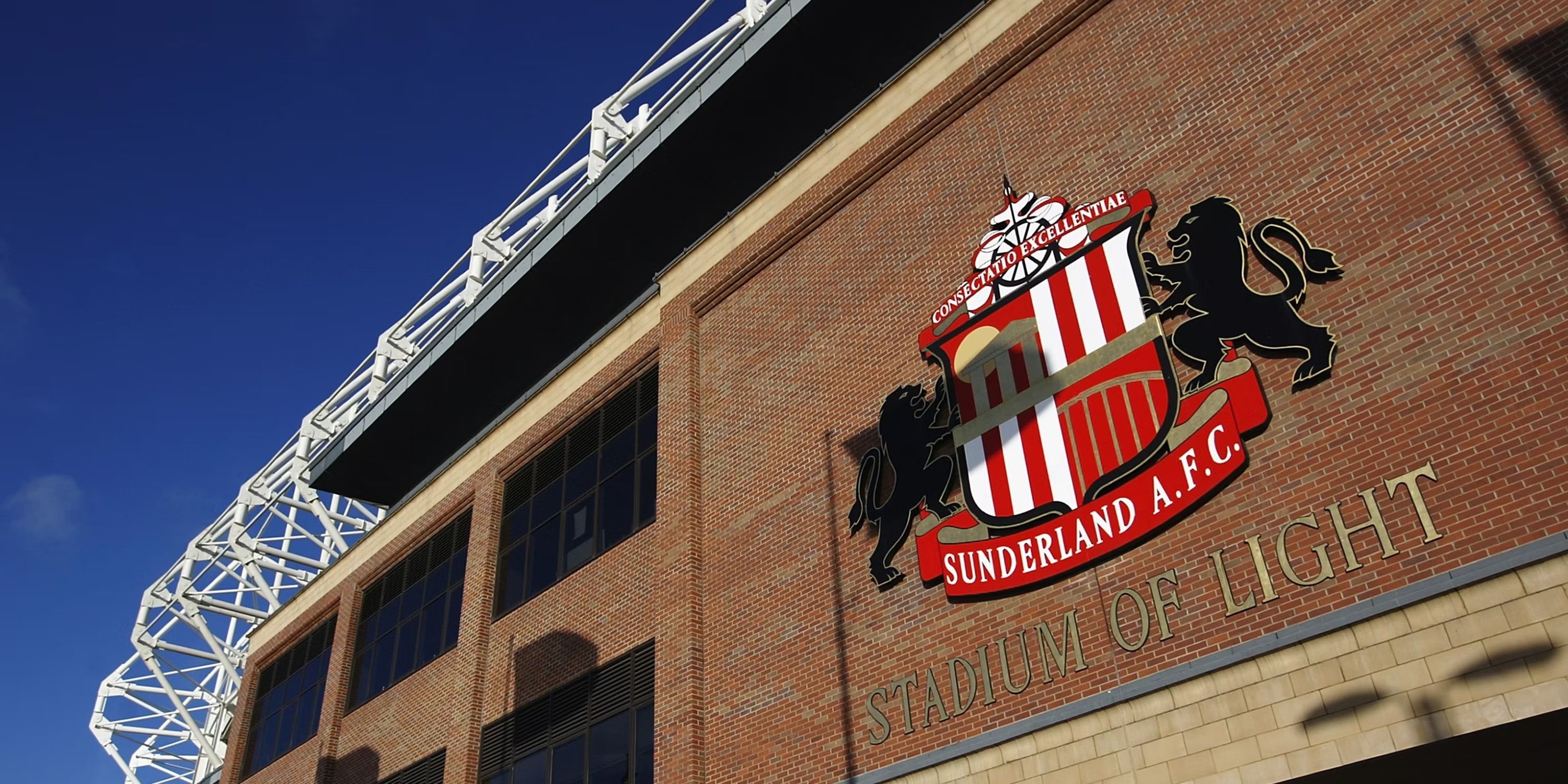 General view of the Stadium of Light - home of Sunderland