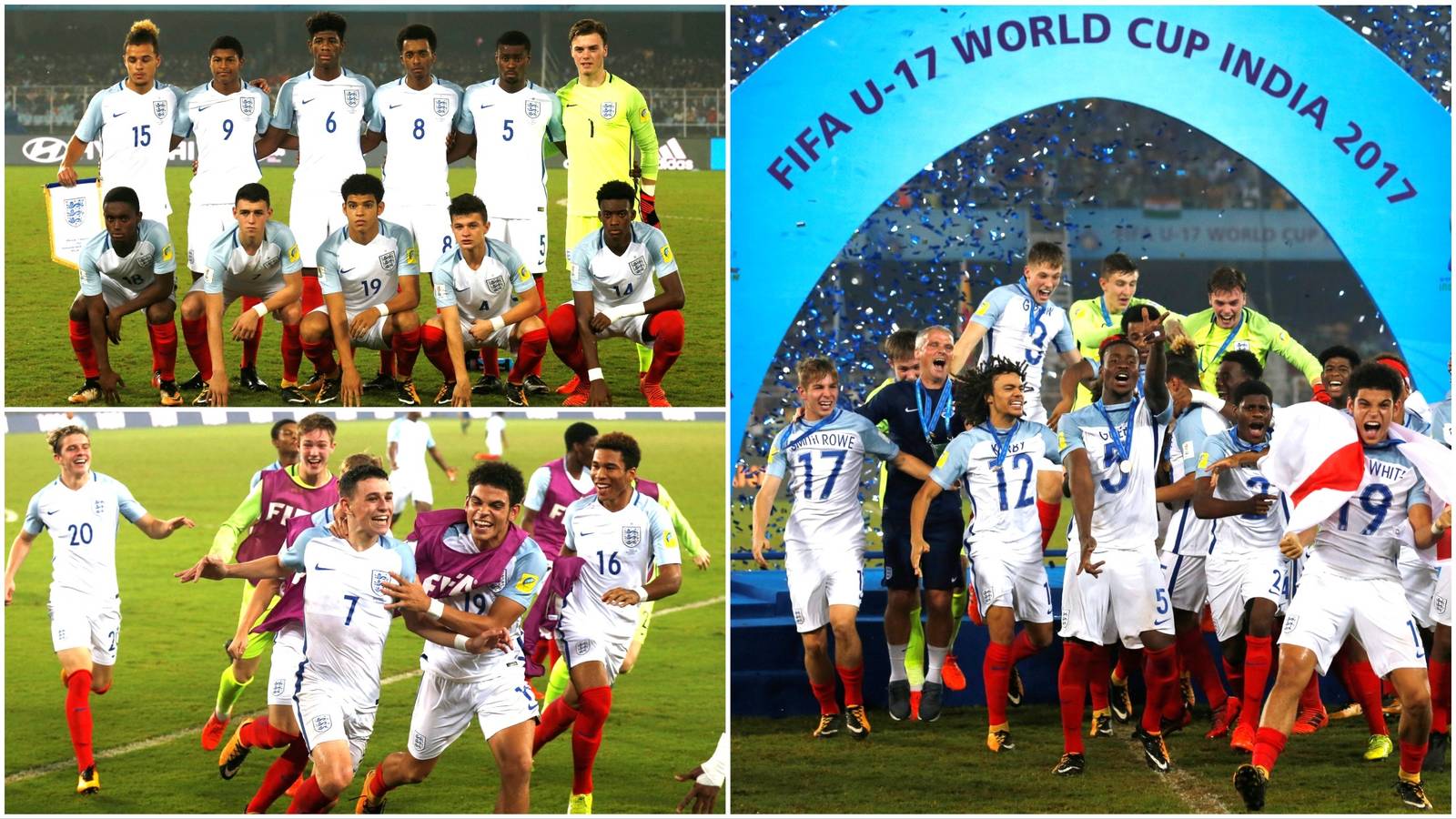 England's U17 World Cup Winners in 2017 - Where They Are Now