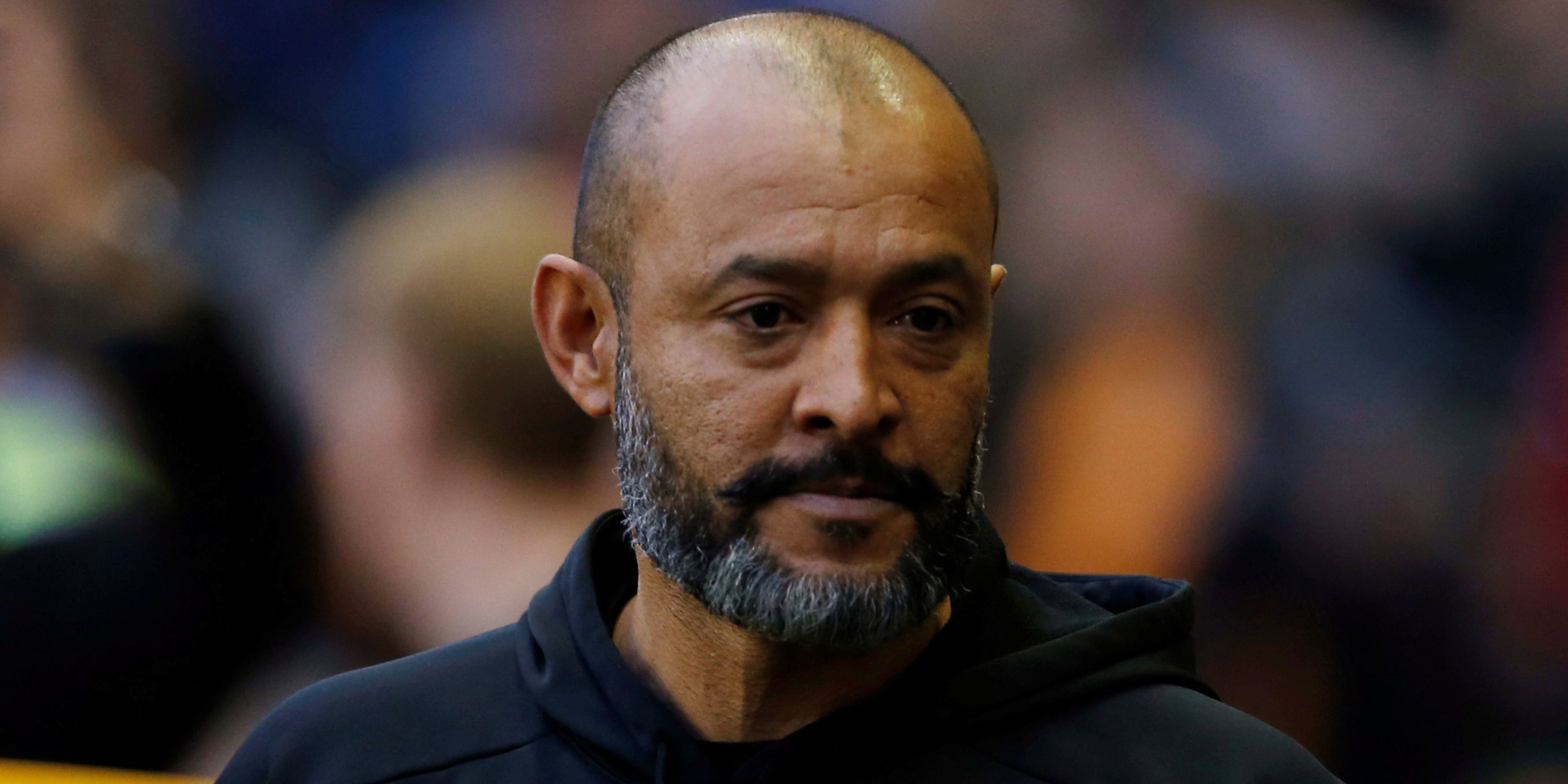 Wolves manager Nuno Santo on the touchline