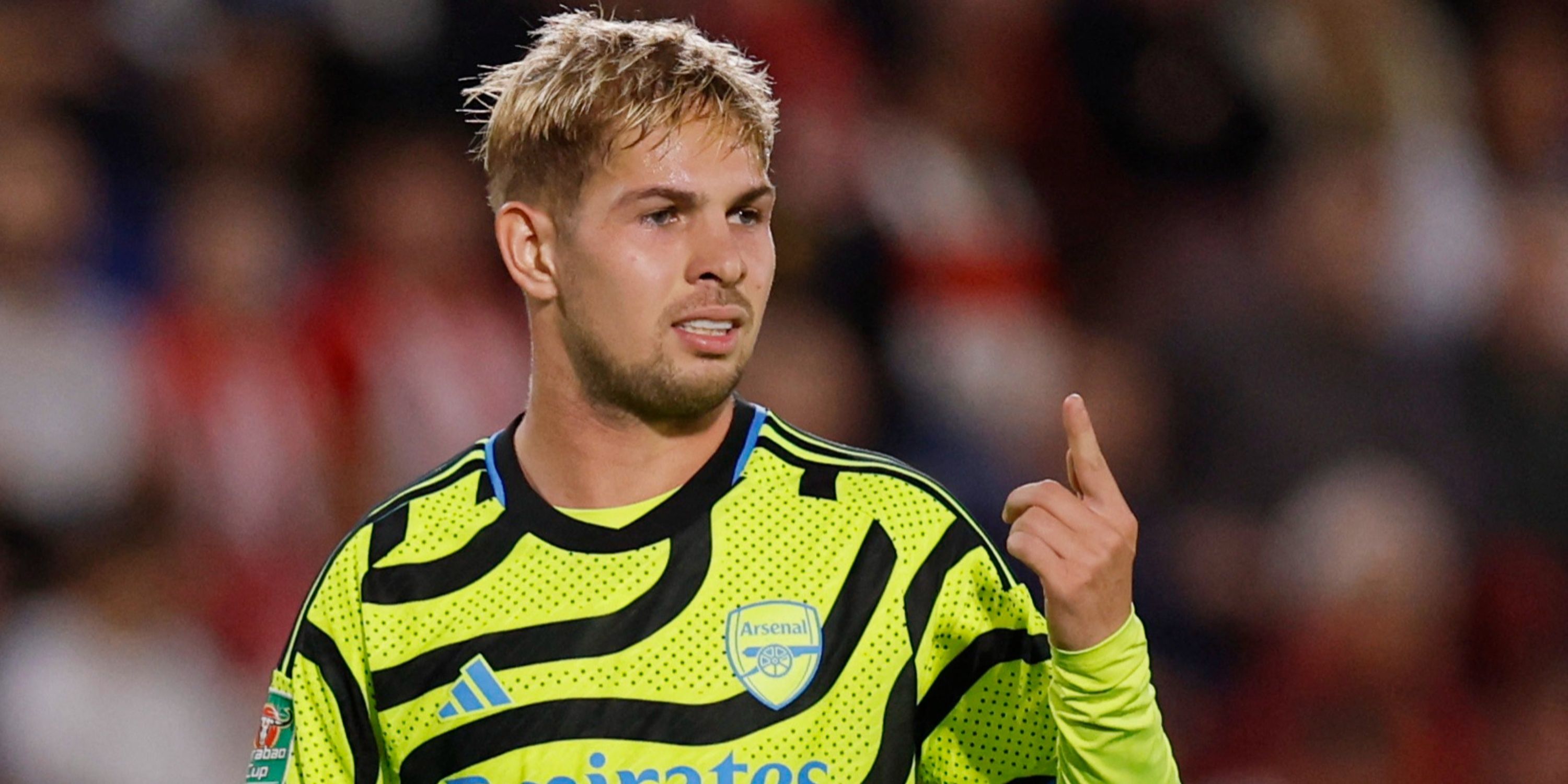 Arsenal attacking midfielder Emile Smith-Rowe