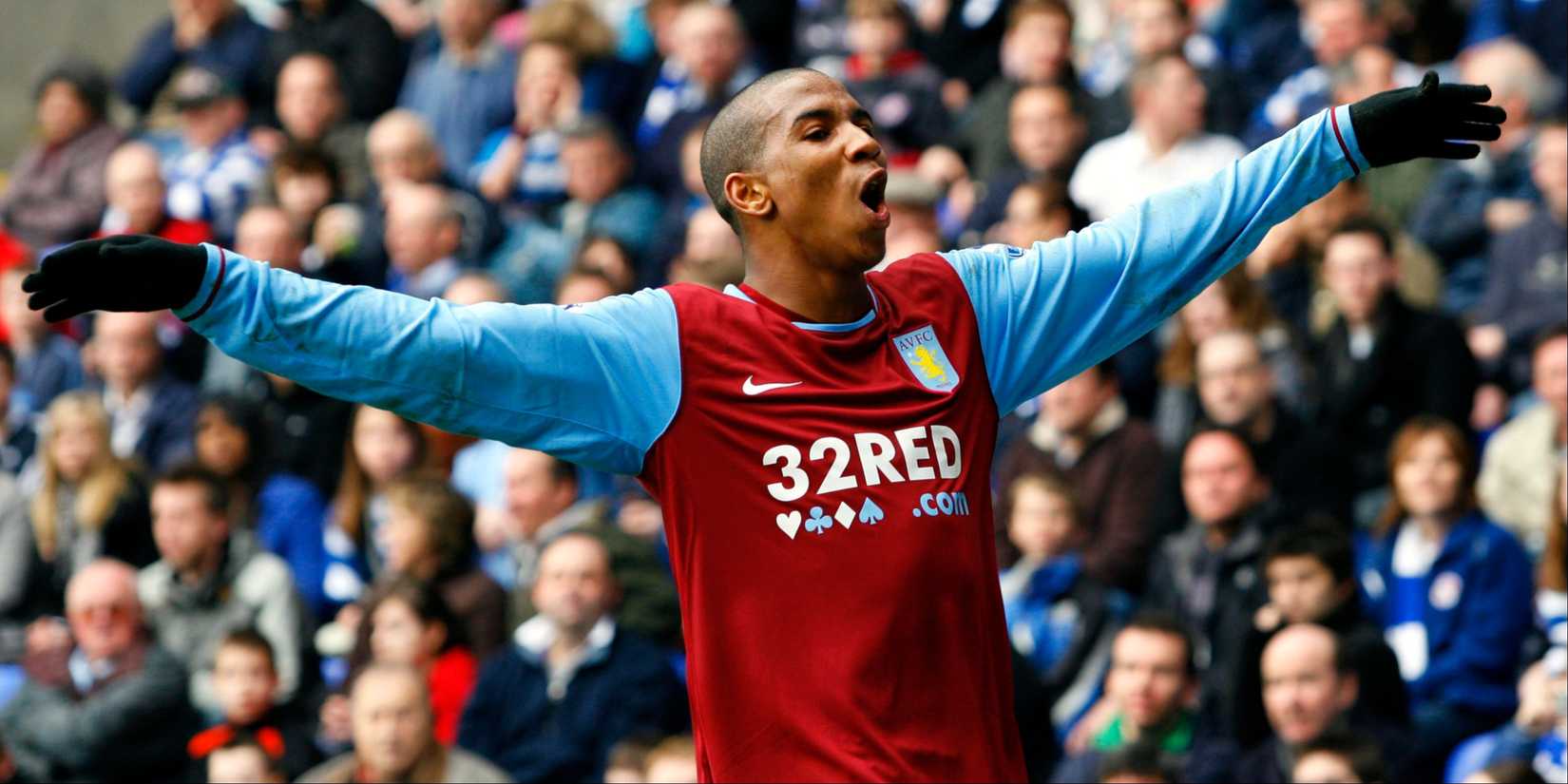 Aston Villa winger Ashley Young