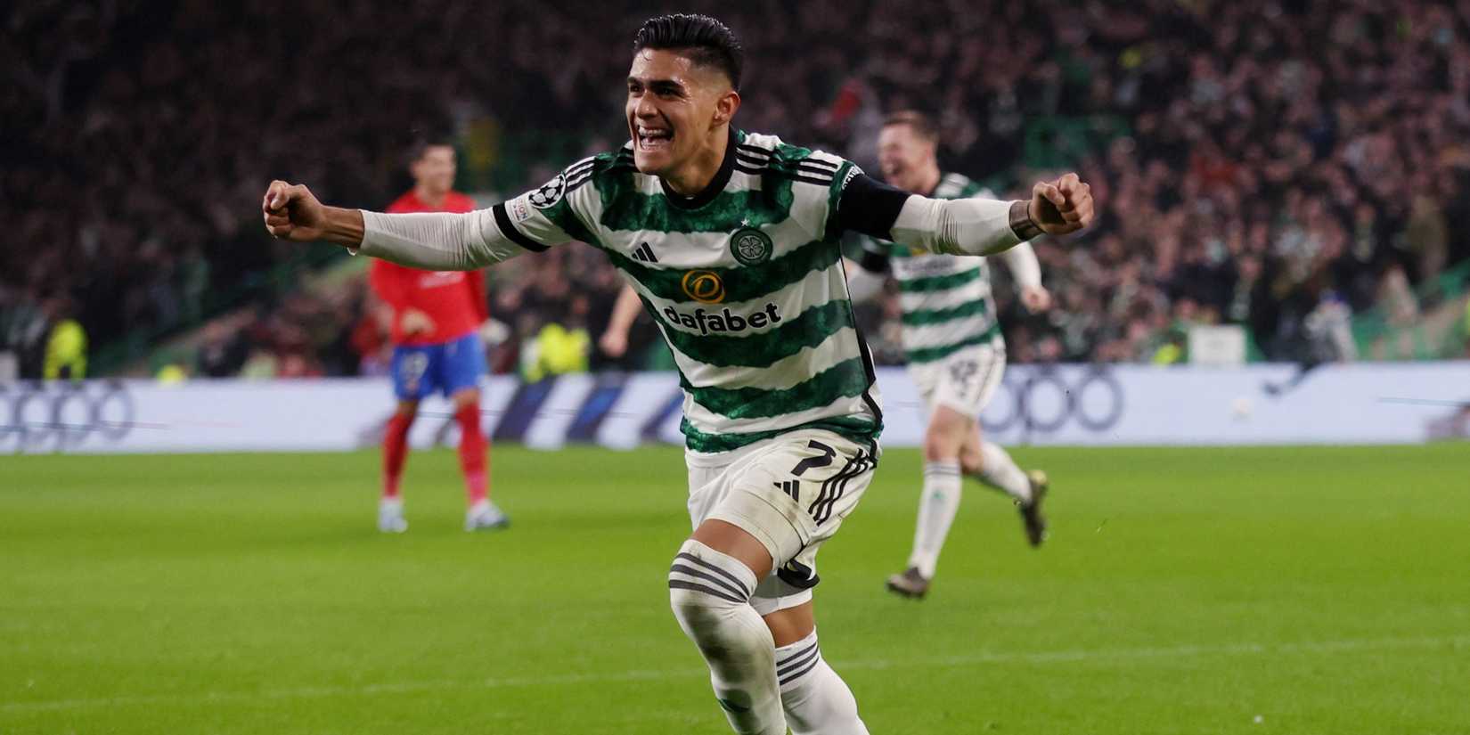 Celtic winger Luis Palma