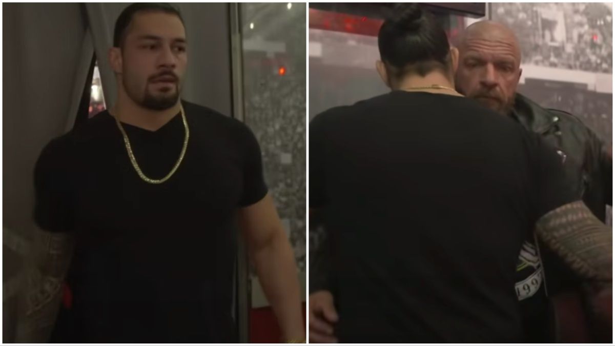 Roman Reigns was emotional backstage after cancer diagnosis