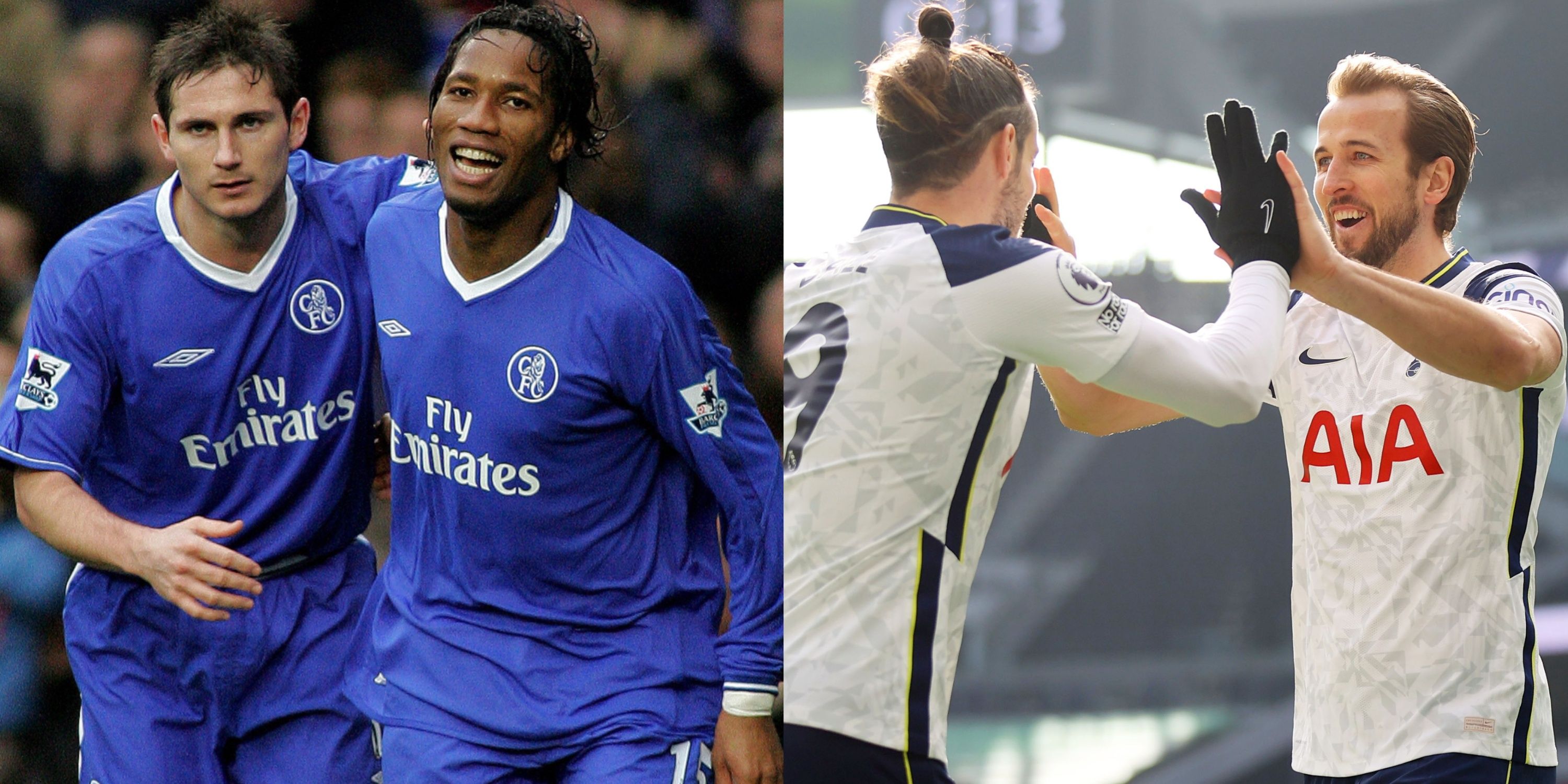 Chelsea and Tottenham all-time combined Premier League XI