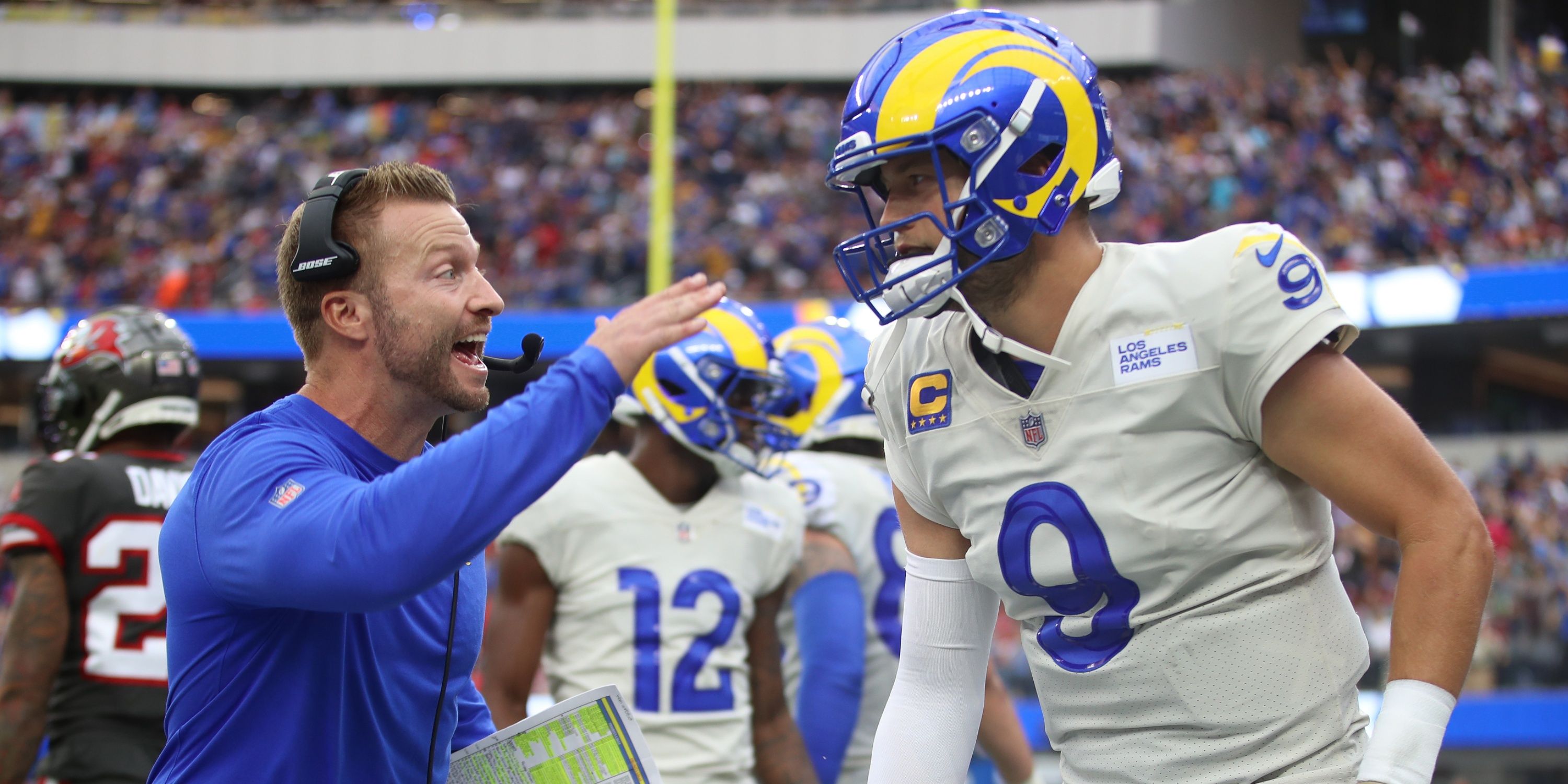 ショーン・マクベイ、マシュー・スタッフォード、ロサンゼルス・ラムズ