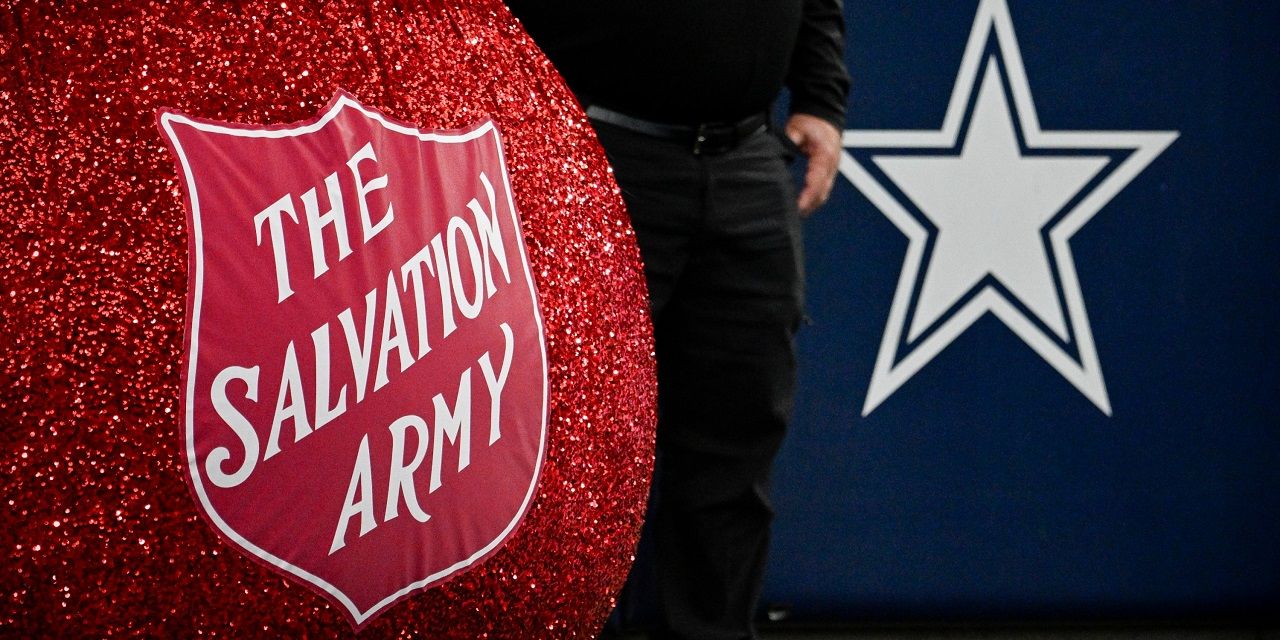 The history of the Dallas Cowboys' Salvation Army bucket TD celebration