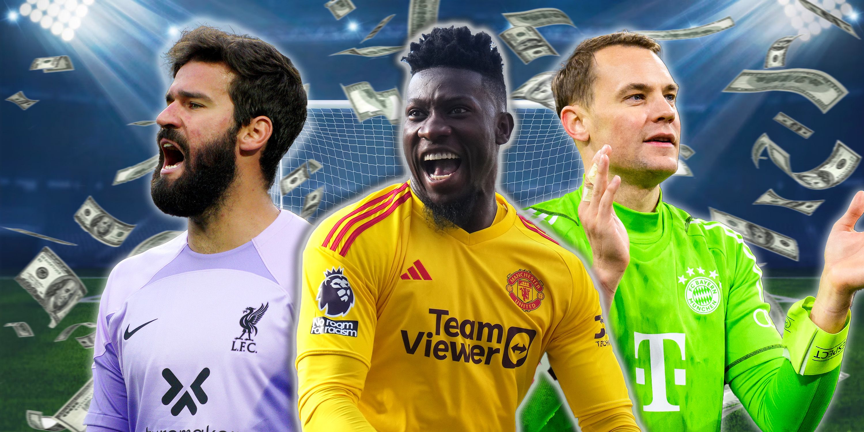 The highest-paid goalkeepers in world football