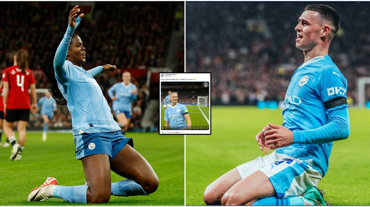 Manchester City troll Man United with brutal social media post