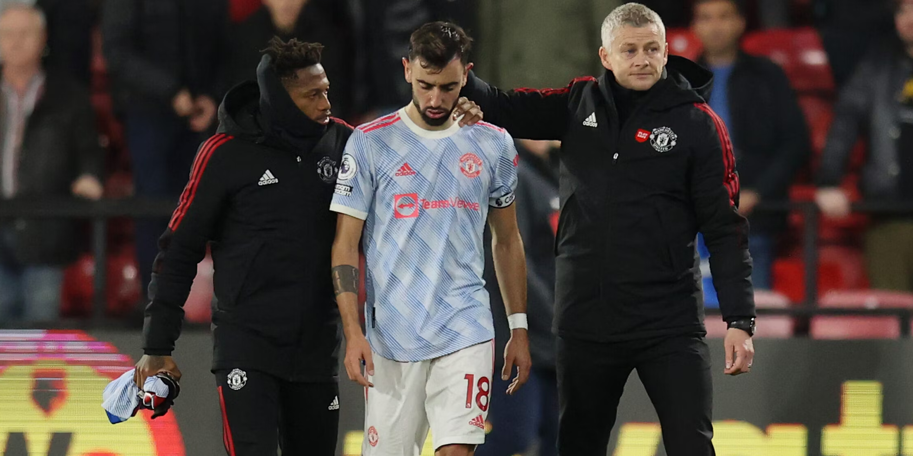 Fred Bruno Fernandes Ole Gunnar Solskjaer Man United_