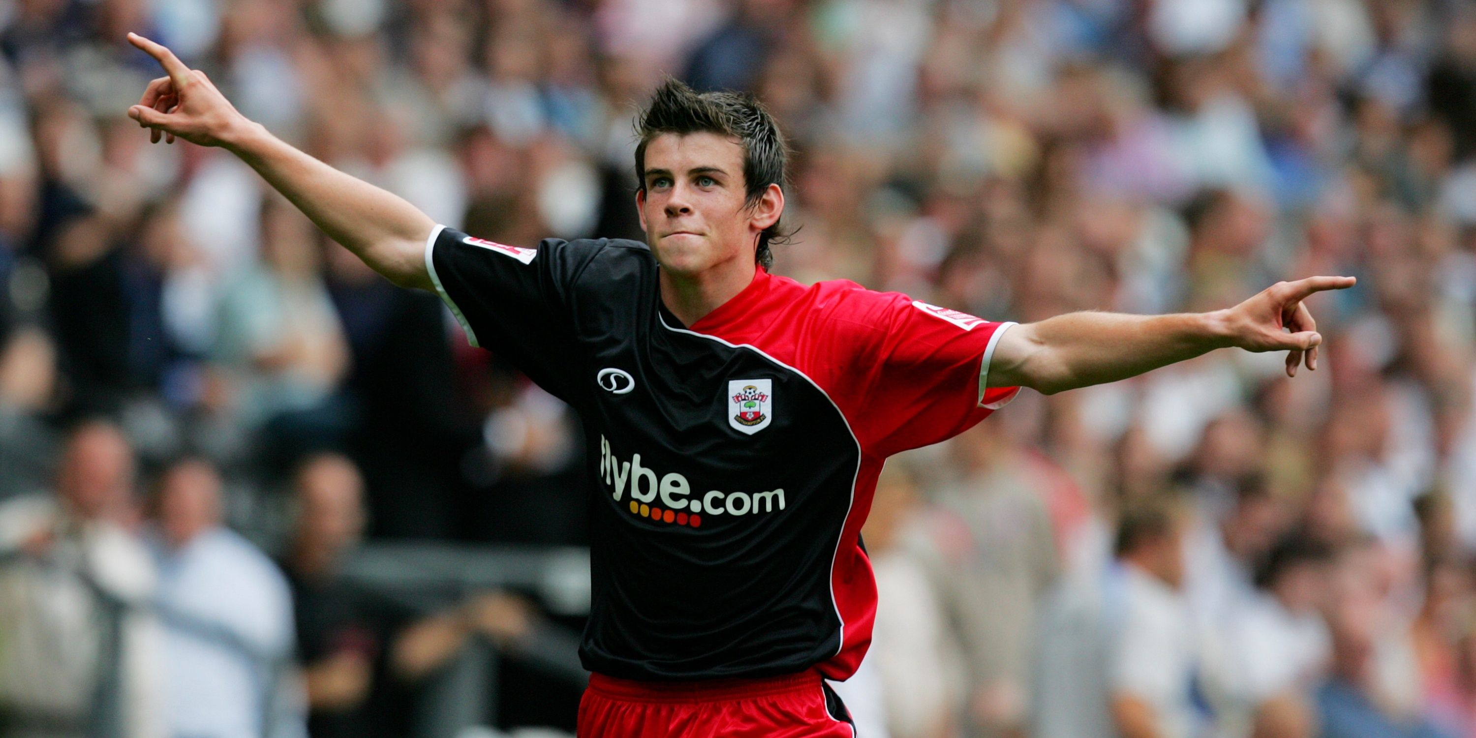 Gareth Bale as a youngster at Southampton