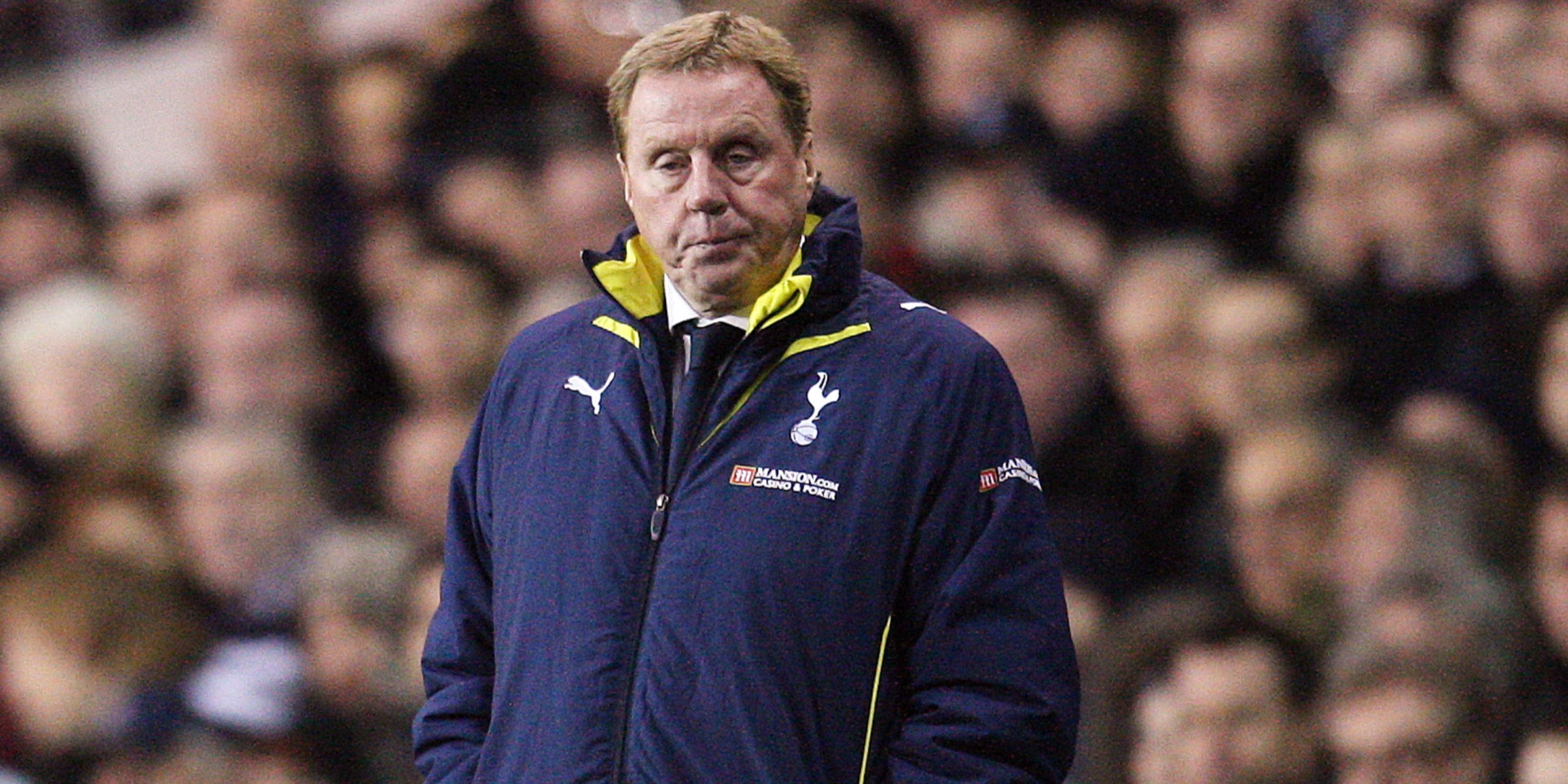 Harry Redknapp managing at Tottenham