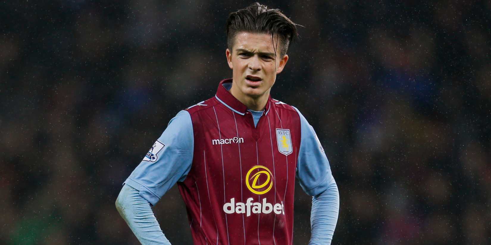 Jack Grealish as a youngster at Aston Villa