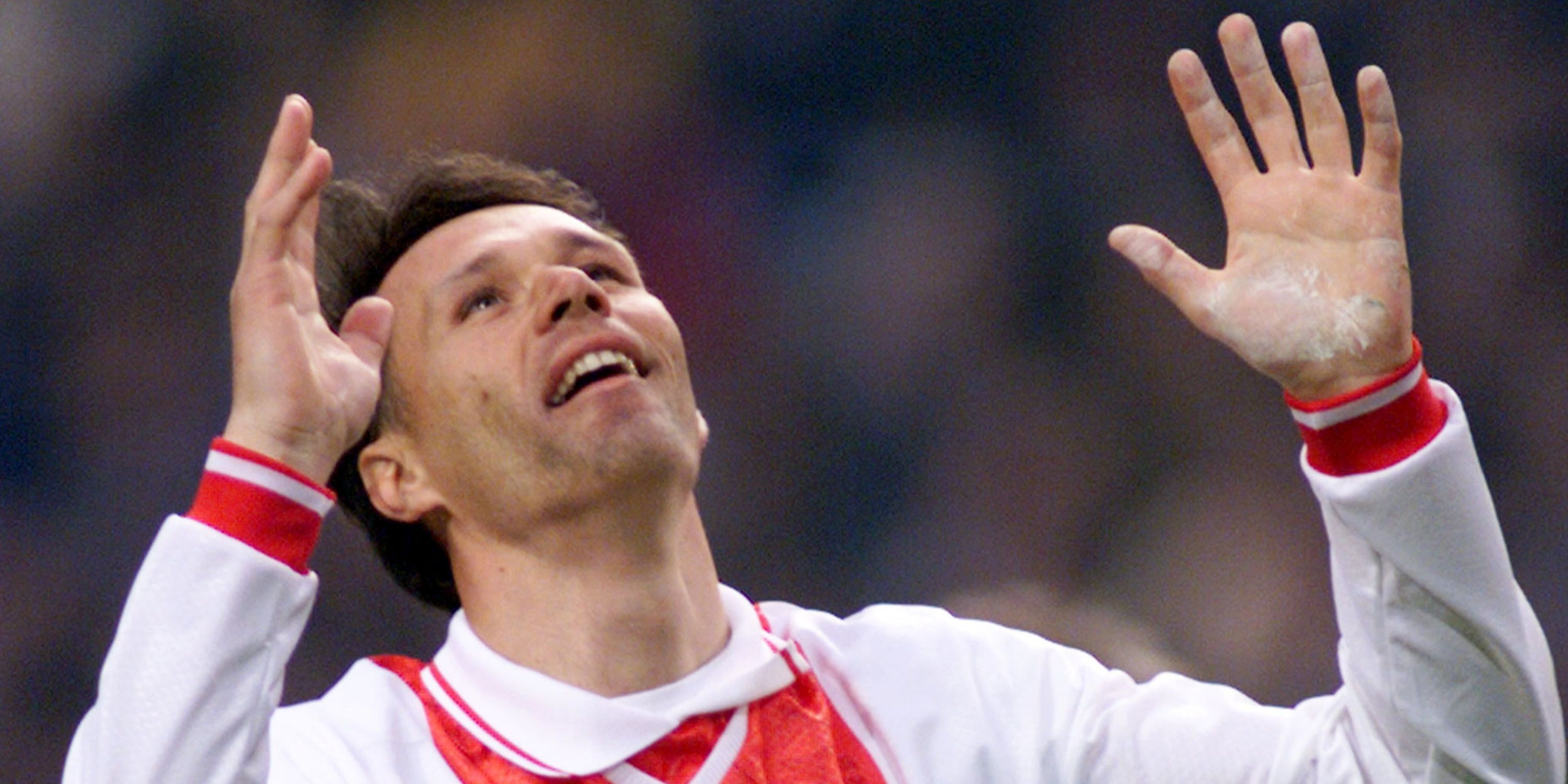 Ajax's Marco van Basten. 