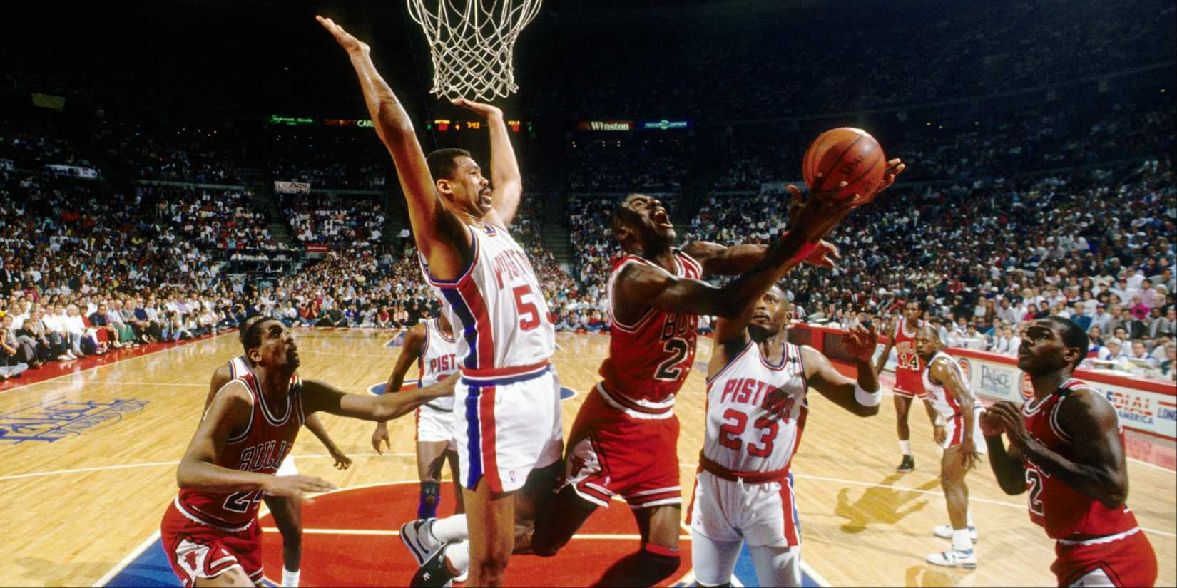 Michael Jordan vs. Pistons