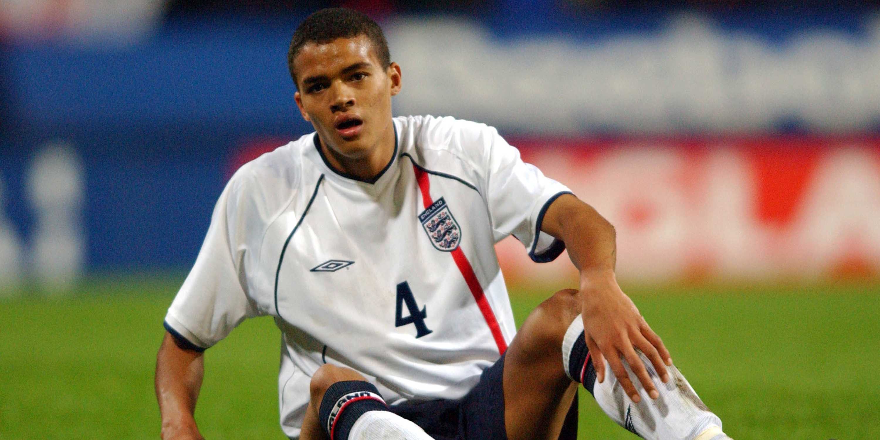 Jermaine Jenas in action for England