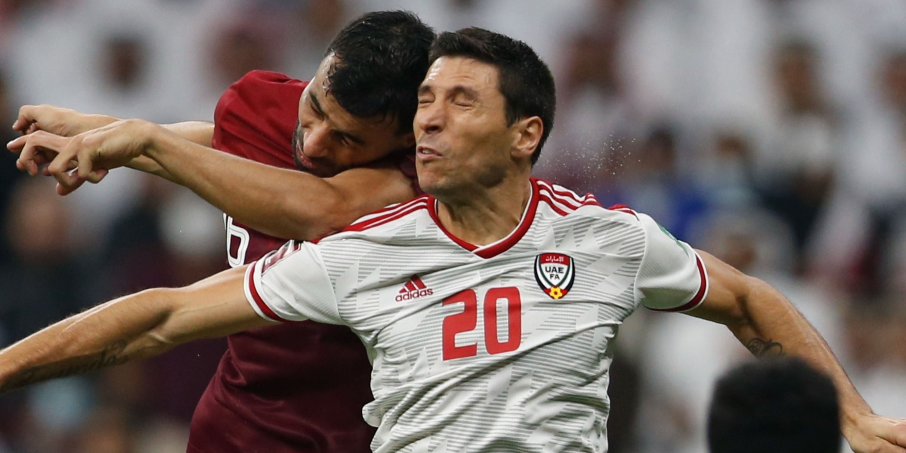 Sebastián Tagliabúe in action for UAE