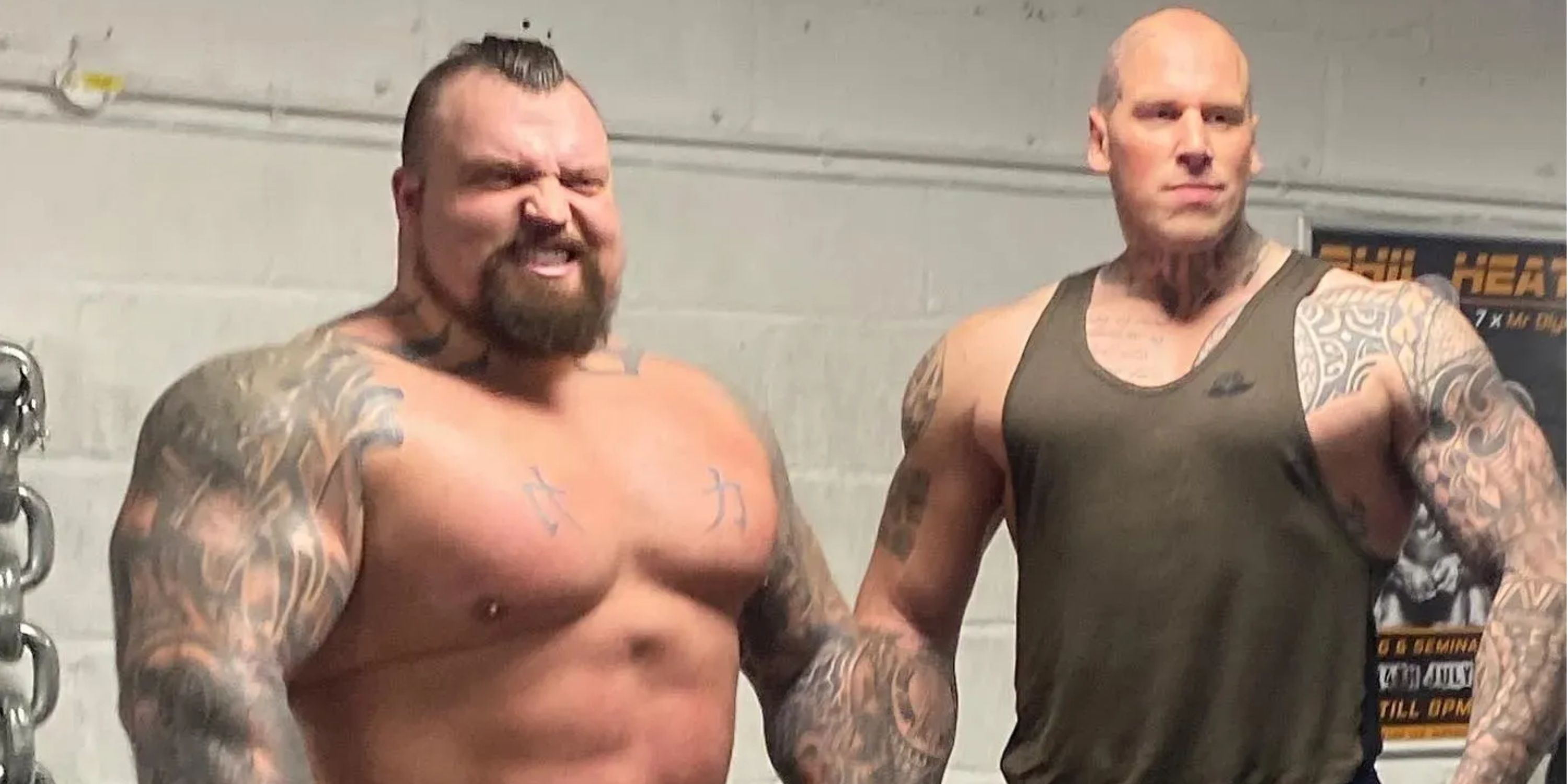 Eddie Hall v Martyn Ford tale of the tape as strongmen could meet☹ ...