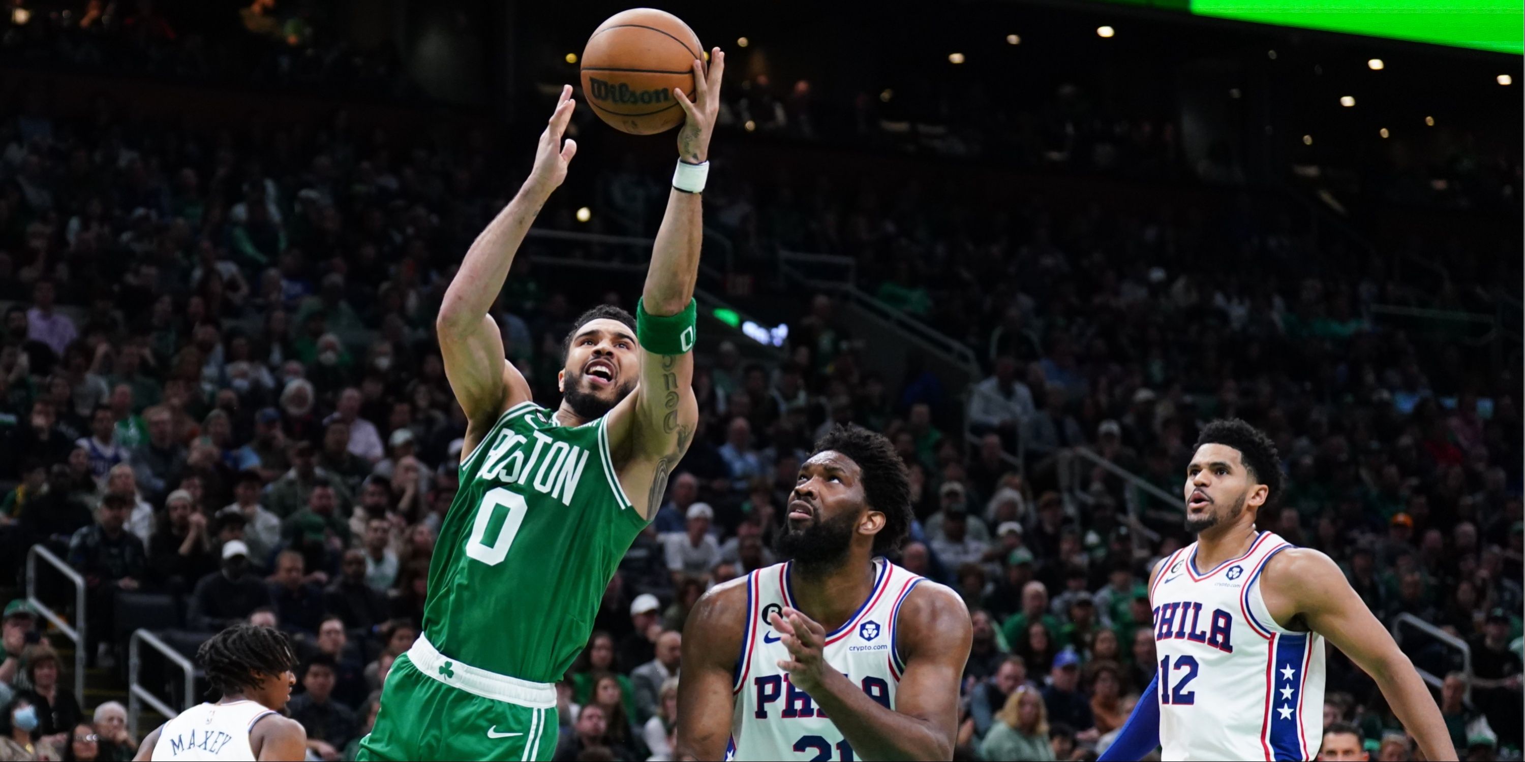Celtics' Jayson Tatum vs. 76ers' Joel Embiid