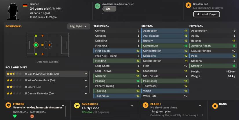 The 20 Best Free Agents To Sign In Football Manager 2024